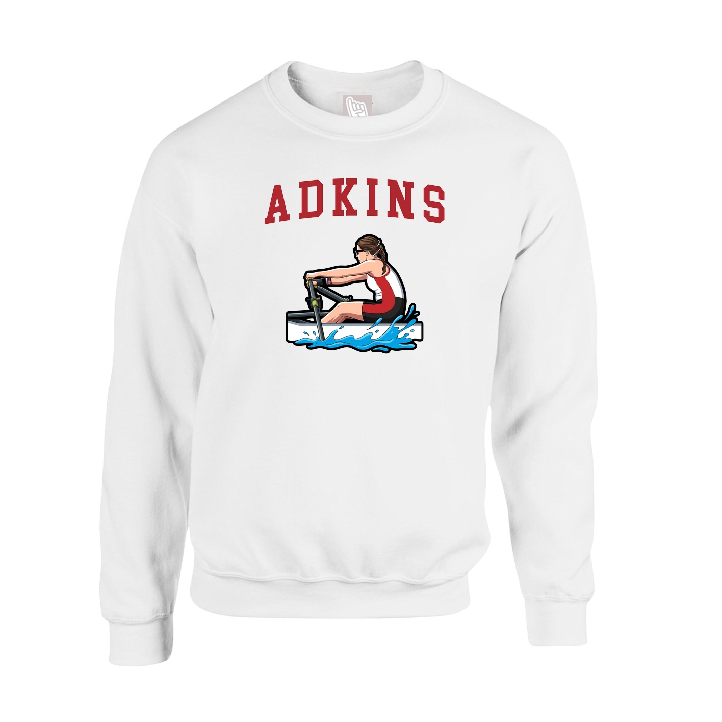 Fleece Crew — Shirsey in White