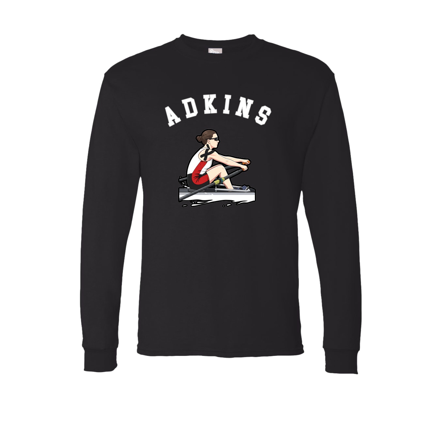 Long Sleeve Tee — Shirsey Arch in Black