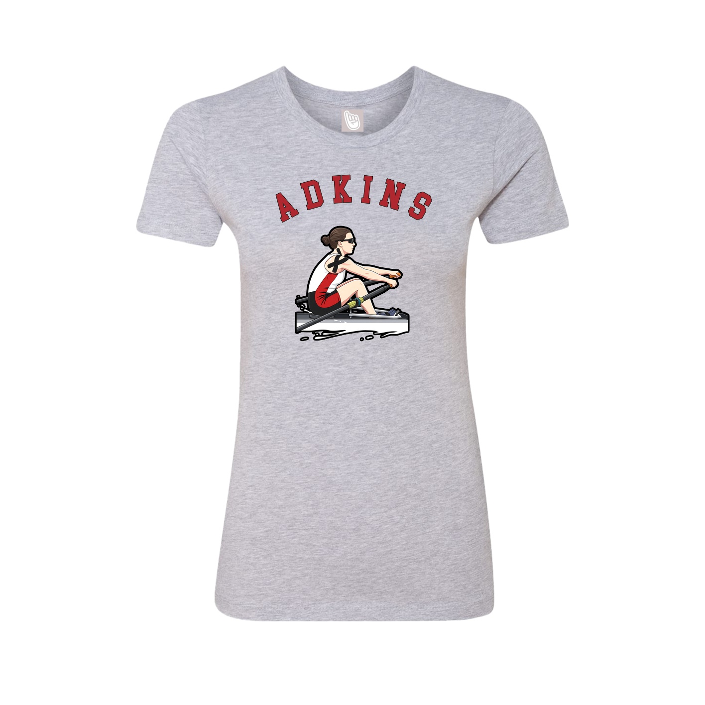 Womens Tee — Shirsey Arch in Grey