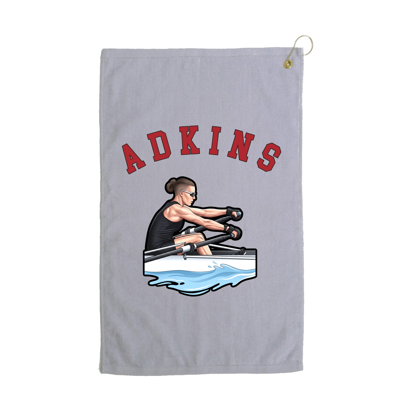 Golf Towel — Shirsey Arch in Grey