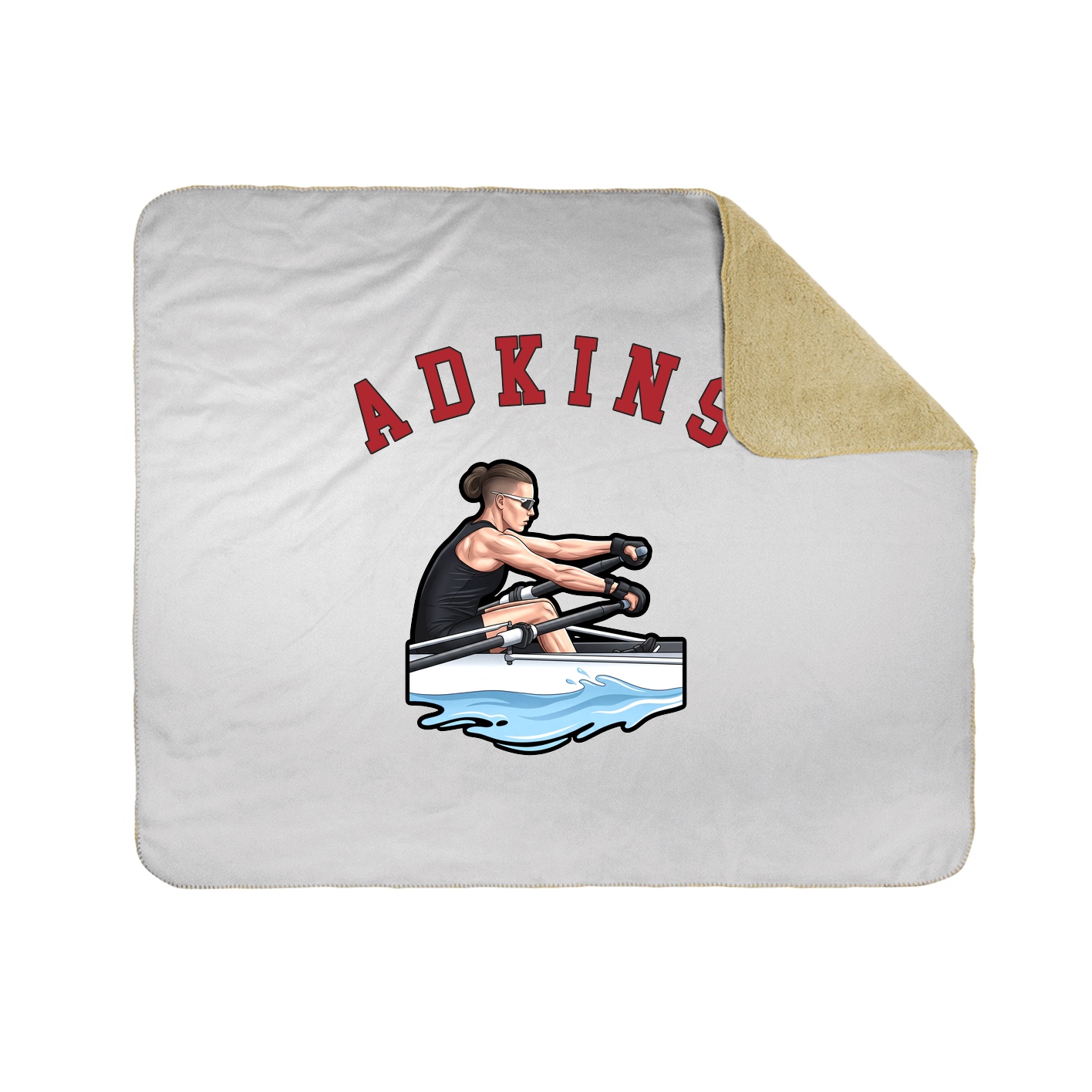 Throw Blanket — Shirsey Arch in White