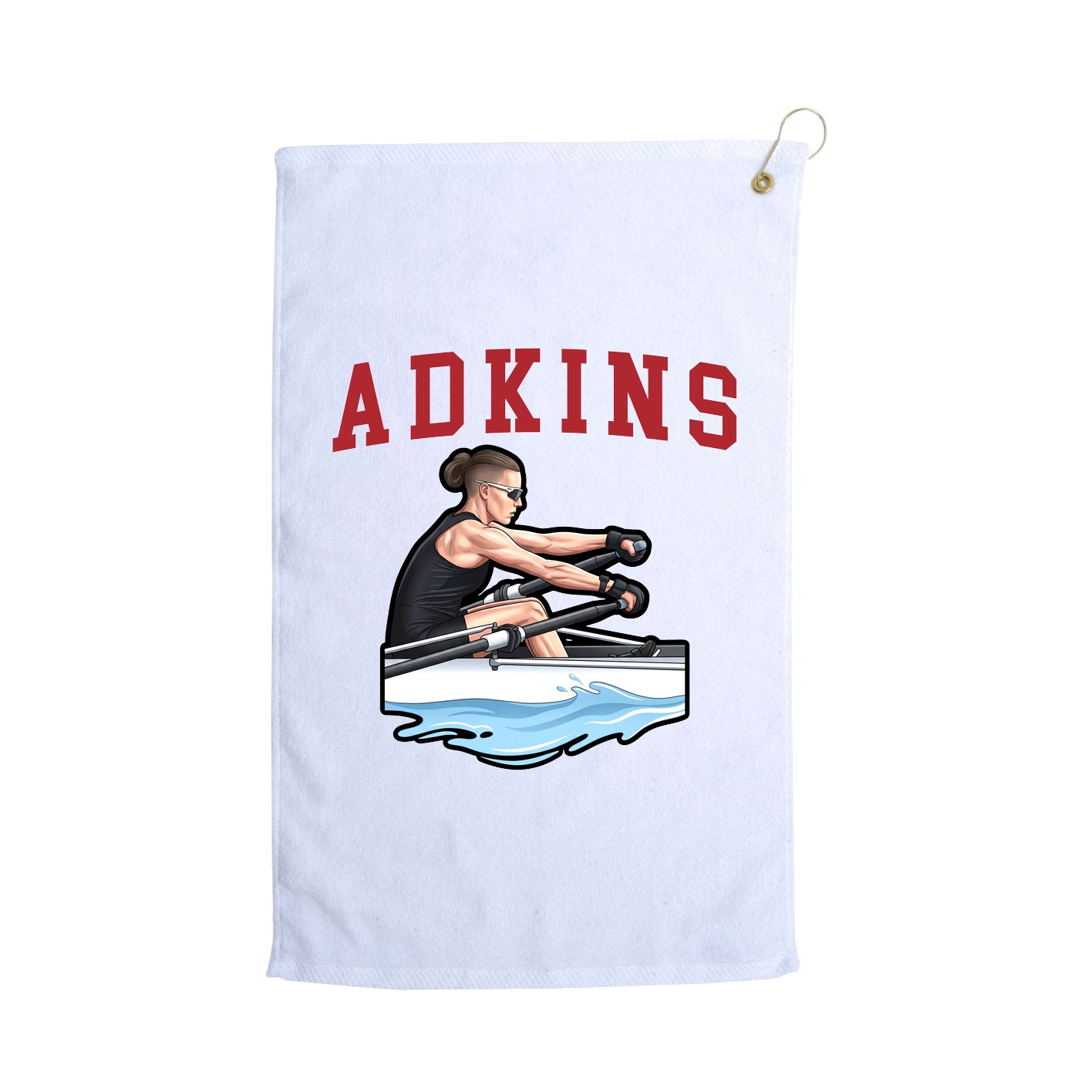 Golf Towel — Shirsey in White