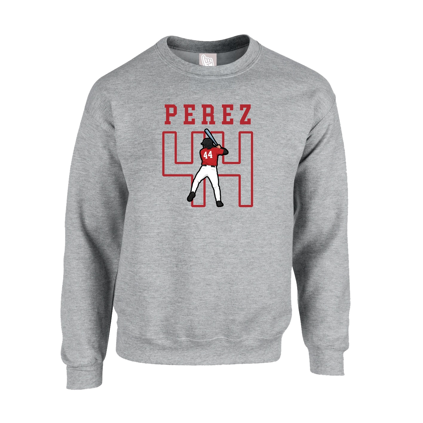 Fleece Crew — Shirsey in Grey