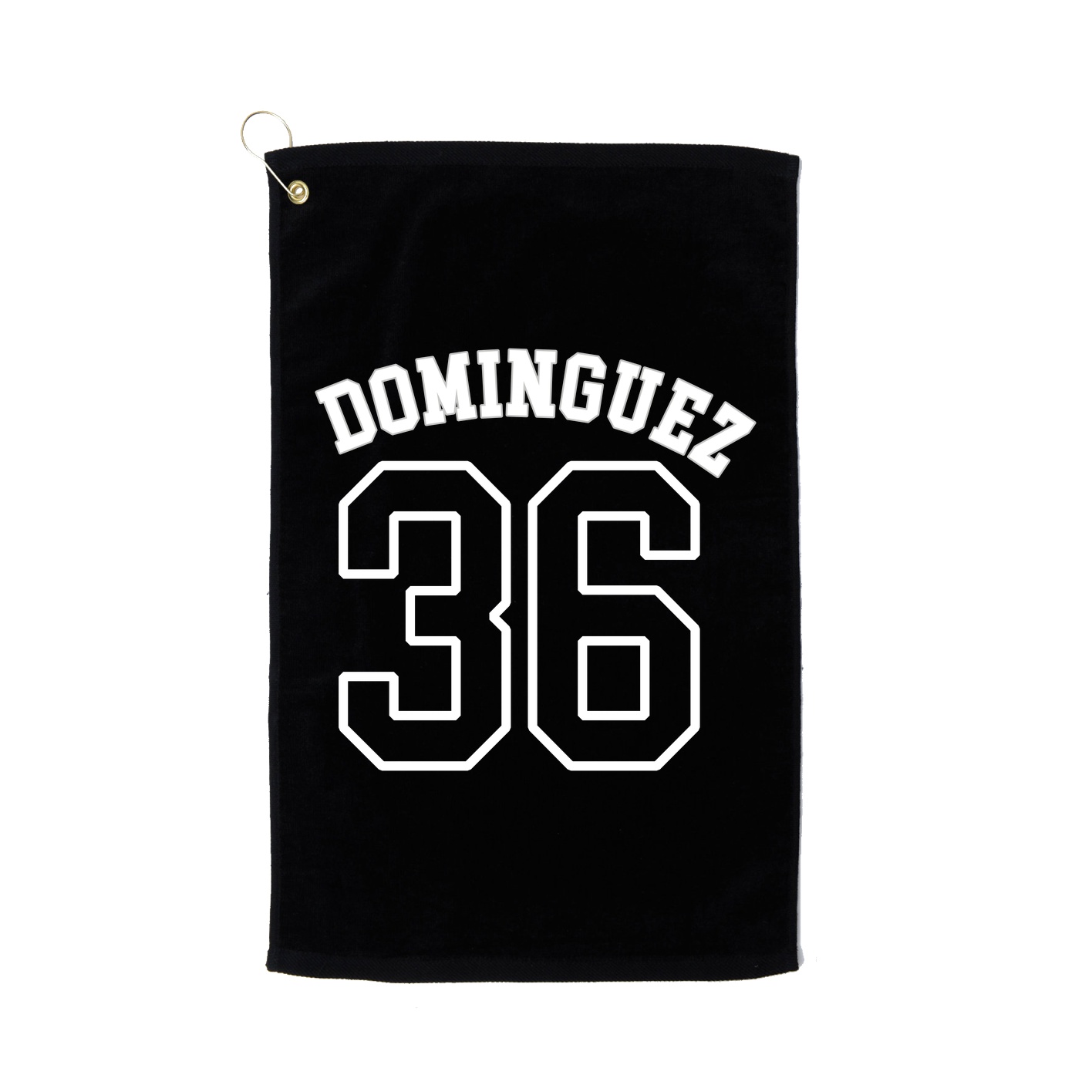 Golf Towel — Shirsey Arch in Black