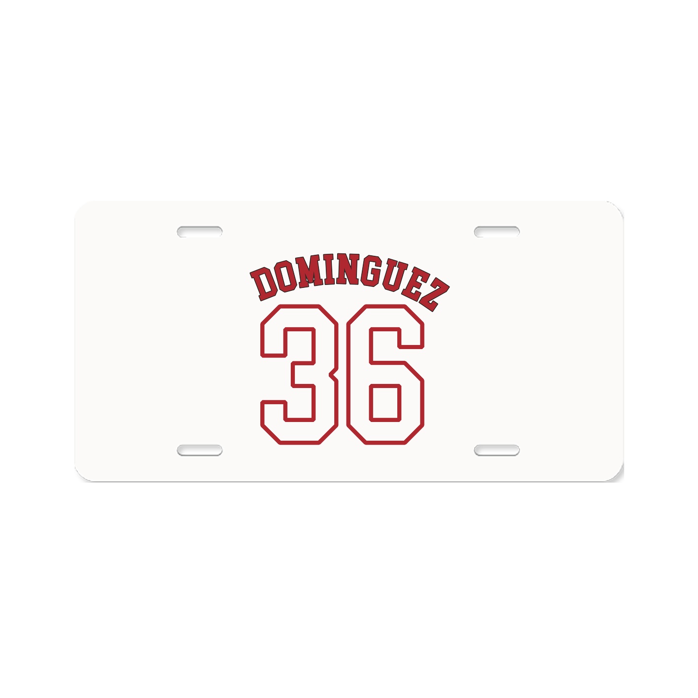 License Plate — Shirsey Arch in Classic