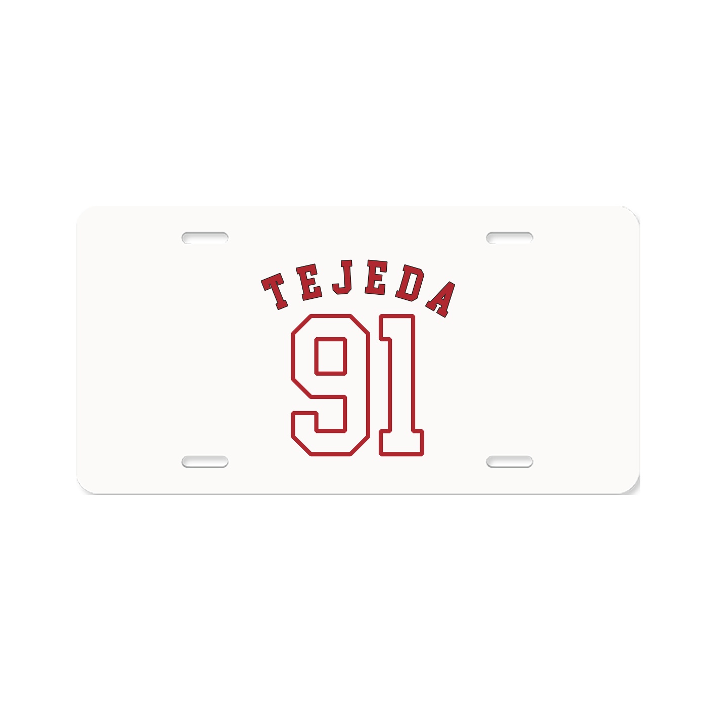 License Plate — Shirsey Arch in Classic