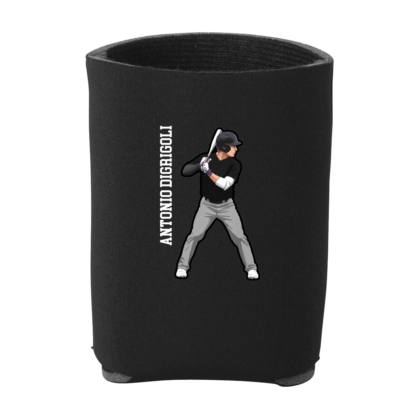 Can Holder — Name Vertical in Black