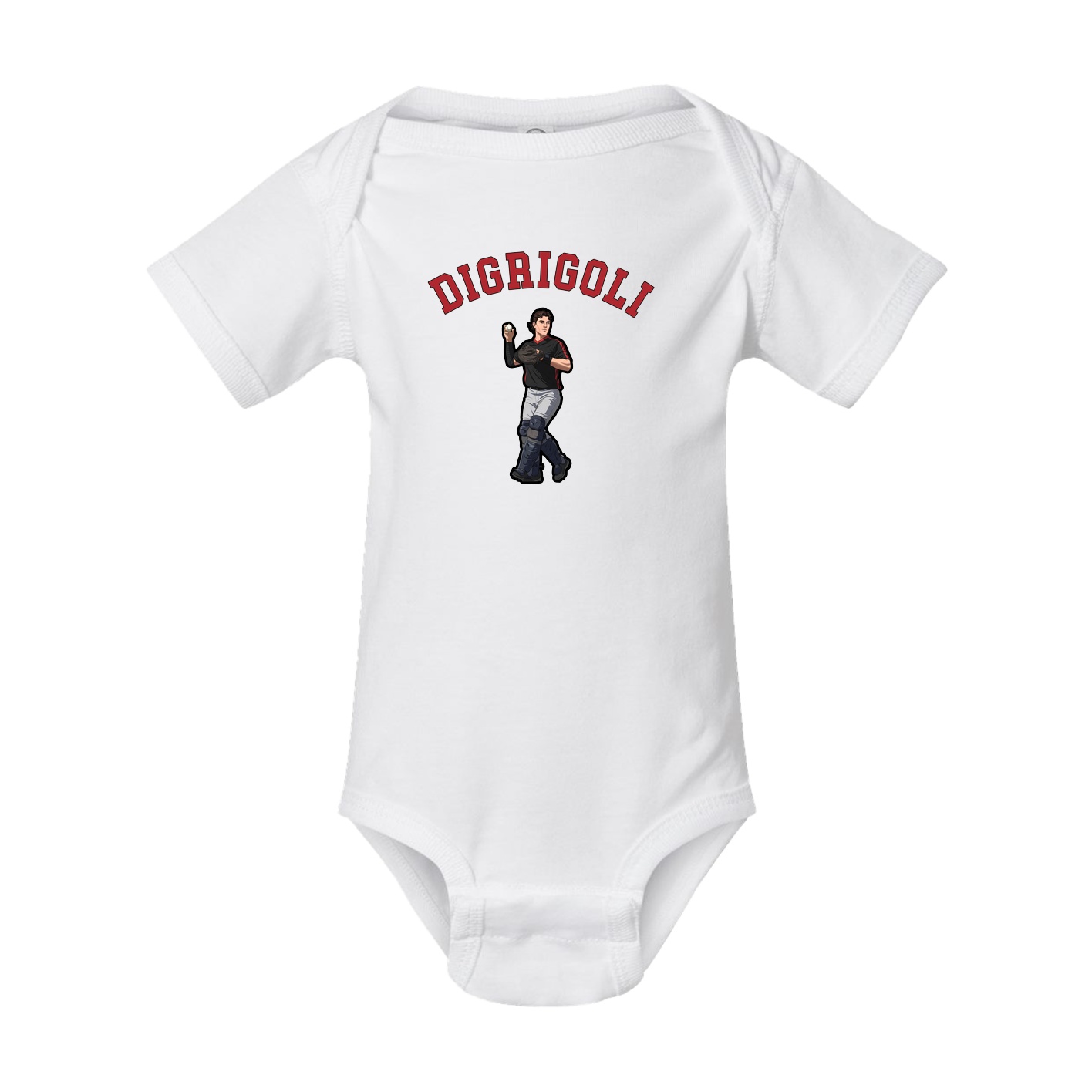 Baby Onesie — Shirsey Arch in White