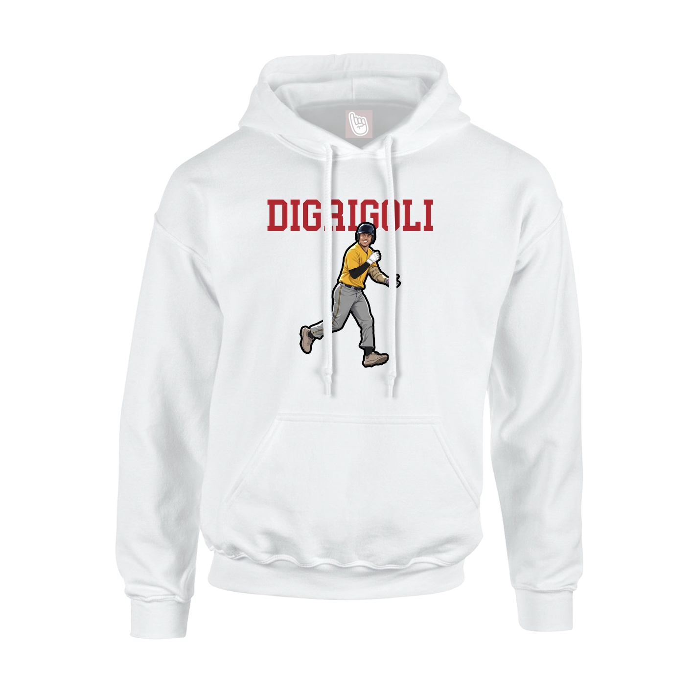Hoodie — Shirsey in White