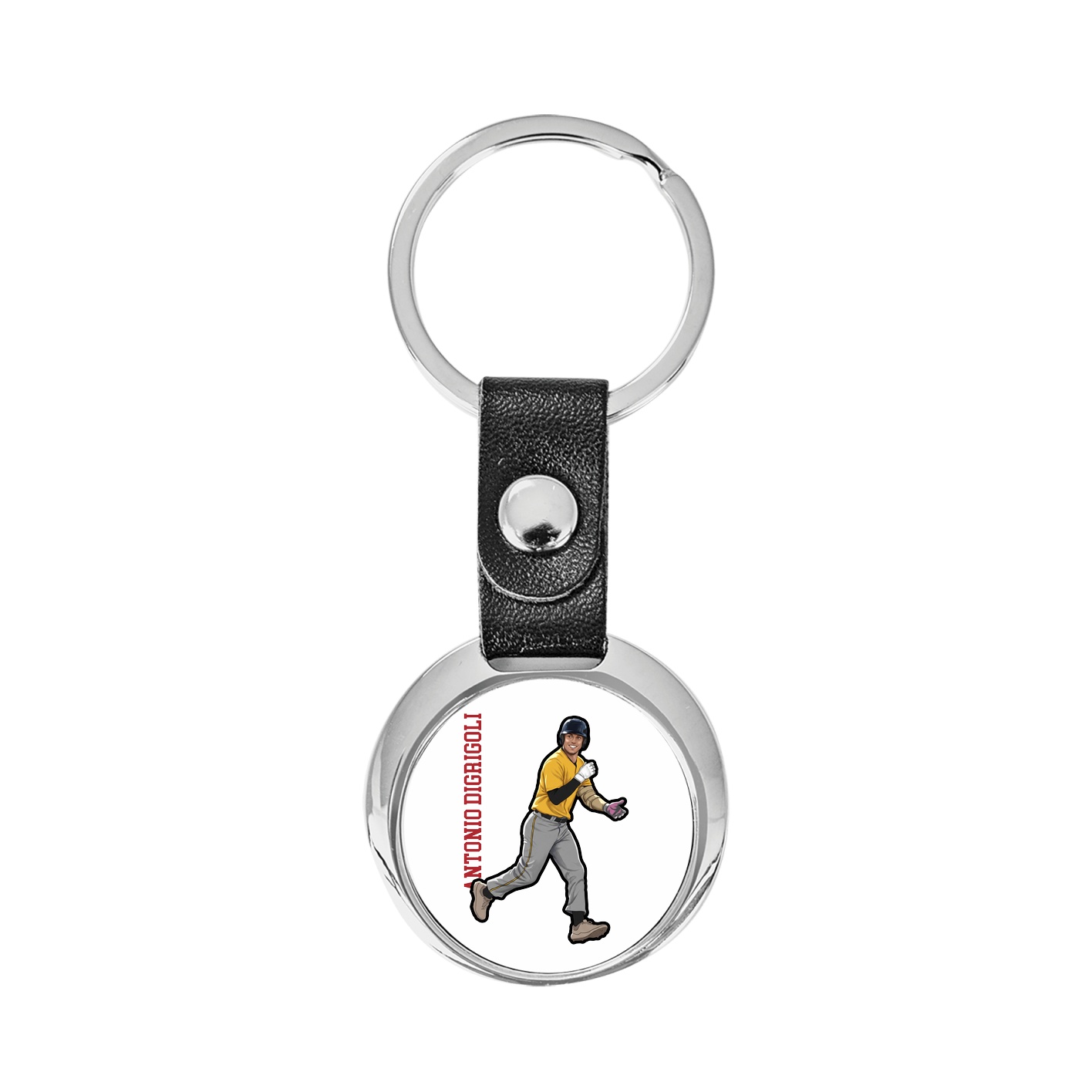 Key Chain — Name Vertical in Classic