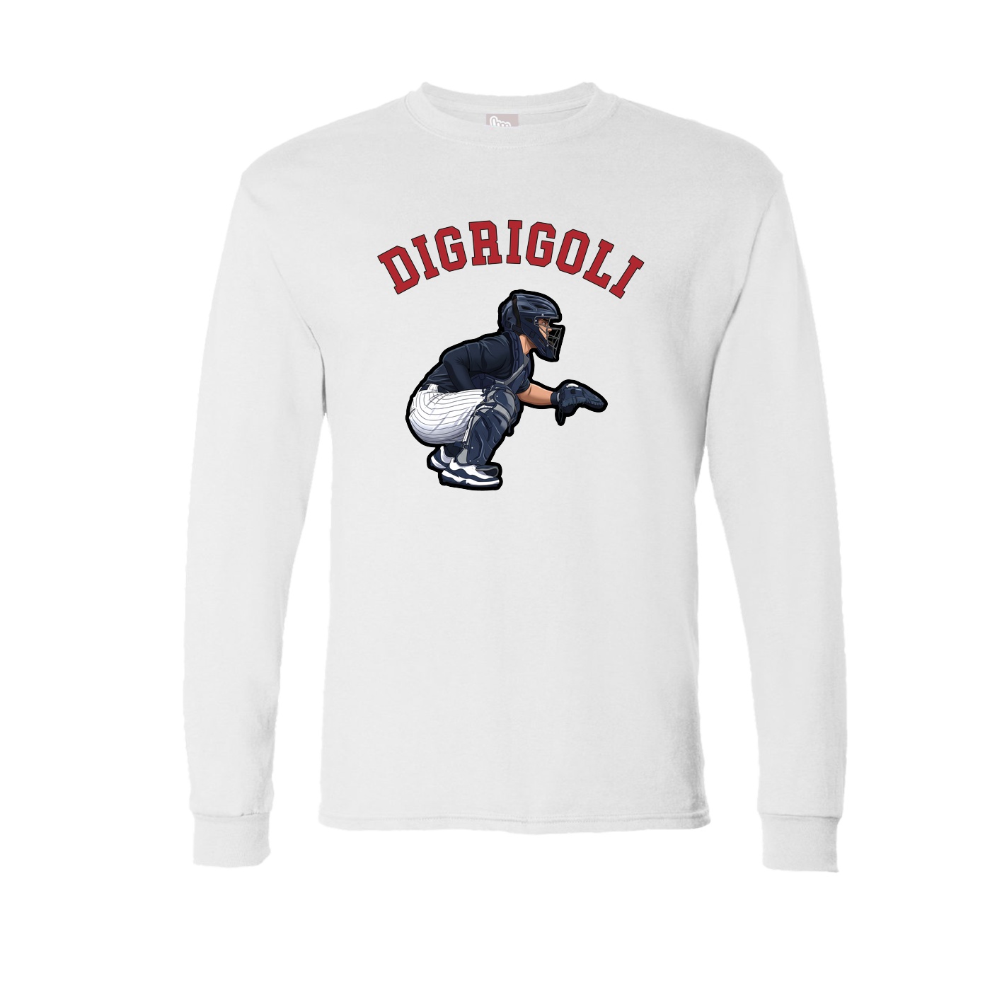 Long Sleeve Tee — Shirsey Arch in White