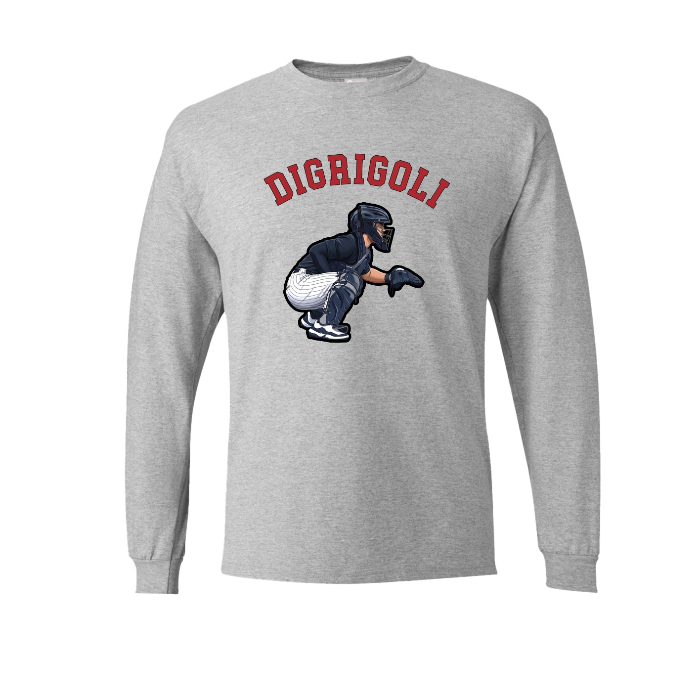 Long Sleeve Tee — Shirsey Arch in Grey