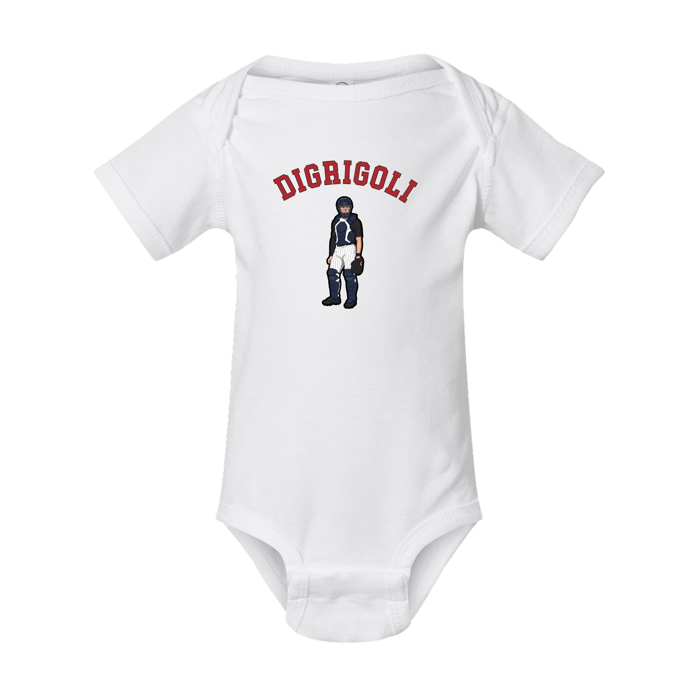 Baby Onesie — Shirsey Arch in White