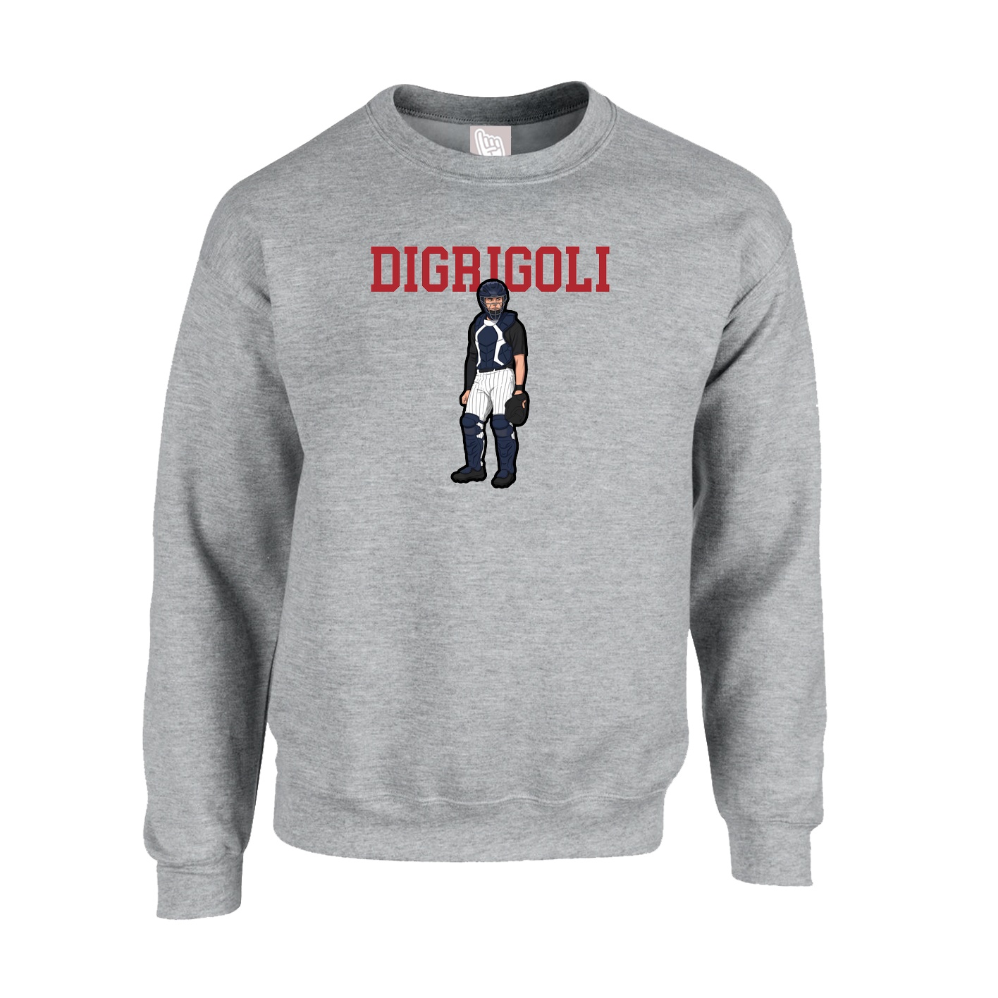 Fleece Crew — Shirsey in Grey