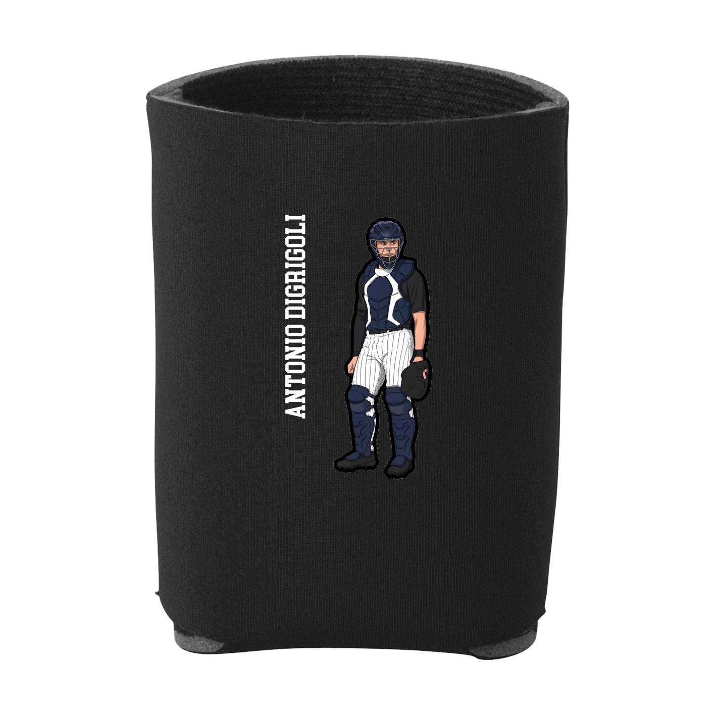 Can Holder — Name Vertical in Black