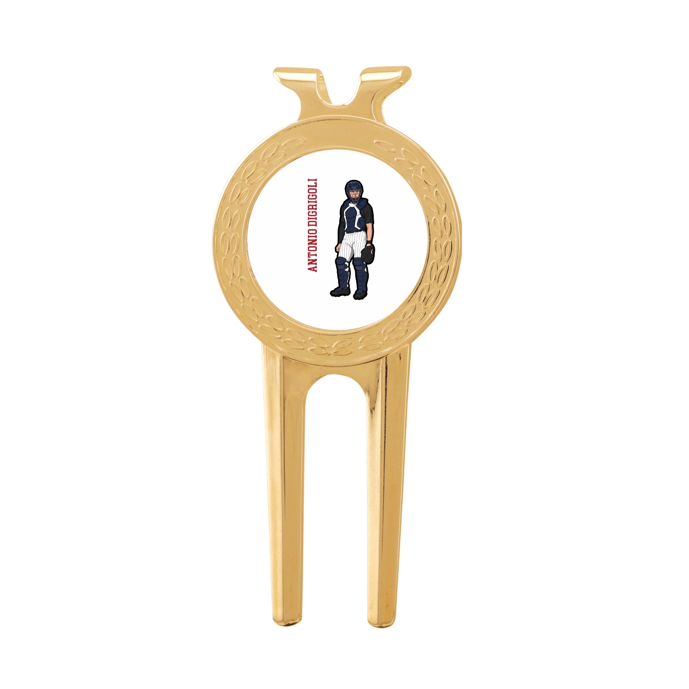 Divot Tool with Ball Marker — Name Vertical in Classic