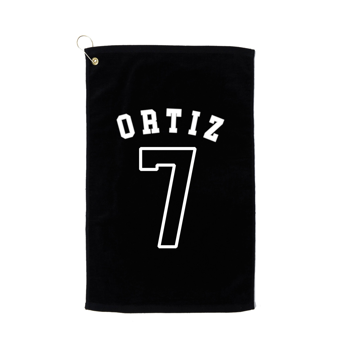 Golf Towel — Shirsey Arch in Black