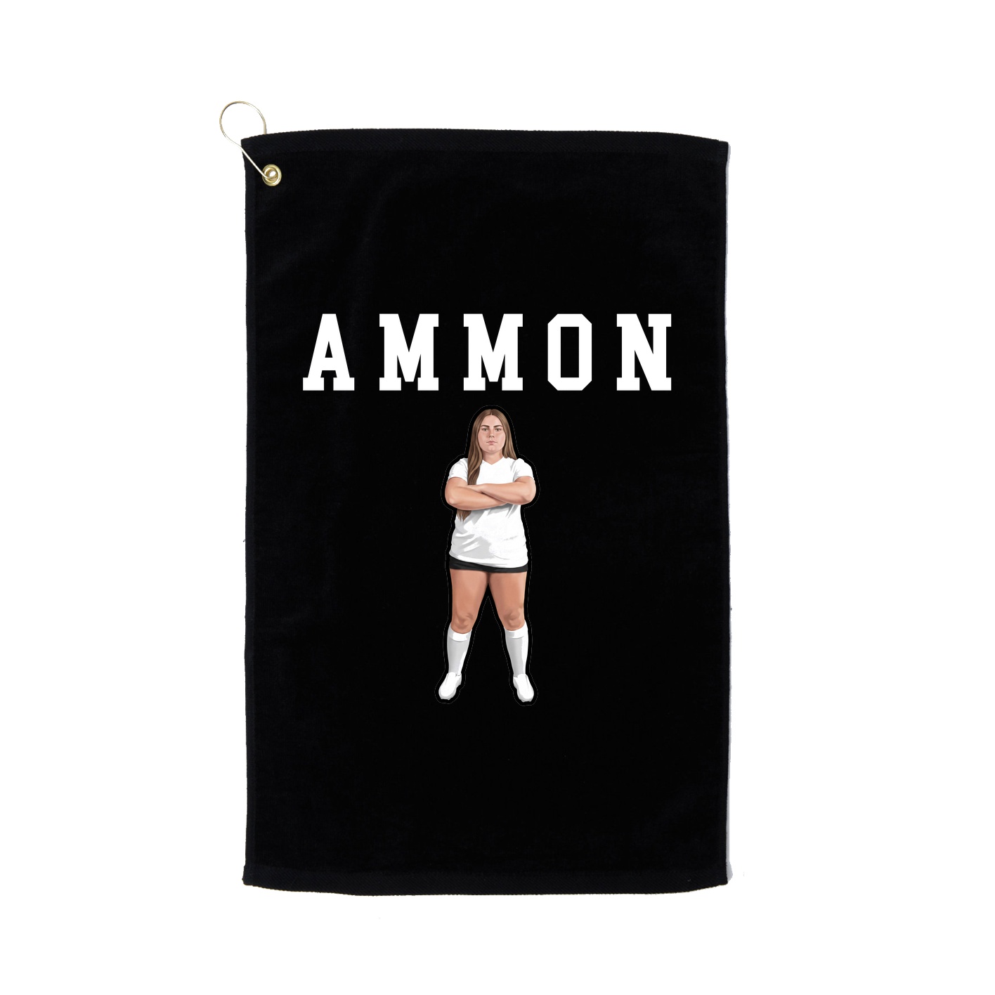 Golf Towel — Shirsey in Black