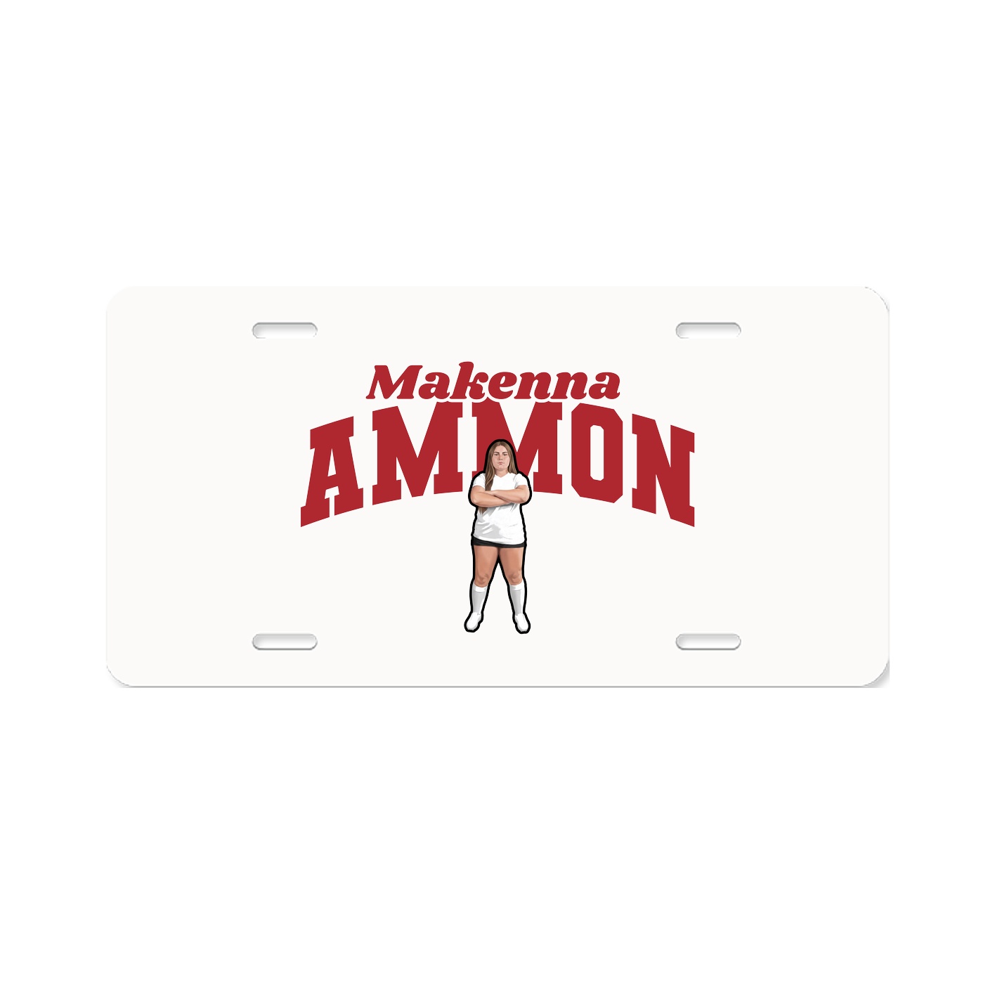 License Plate — Signature Arch in Classic