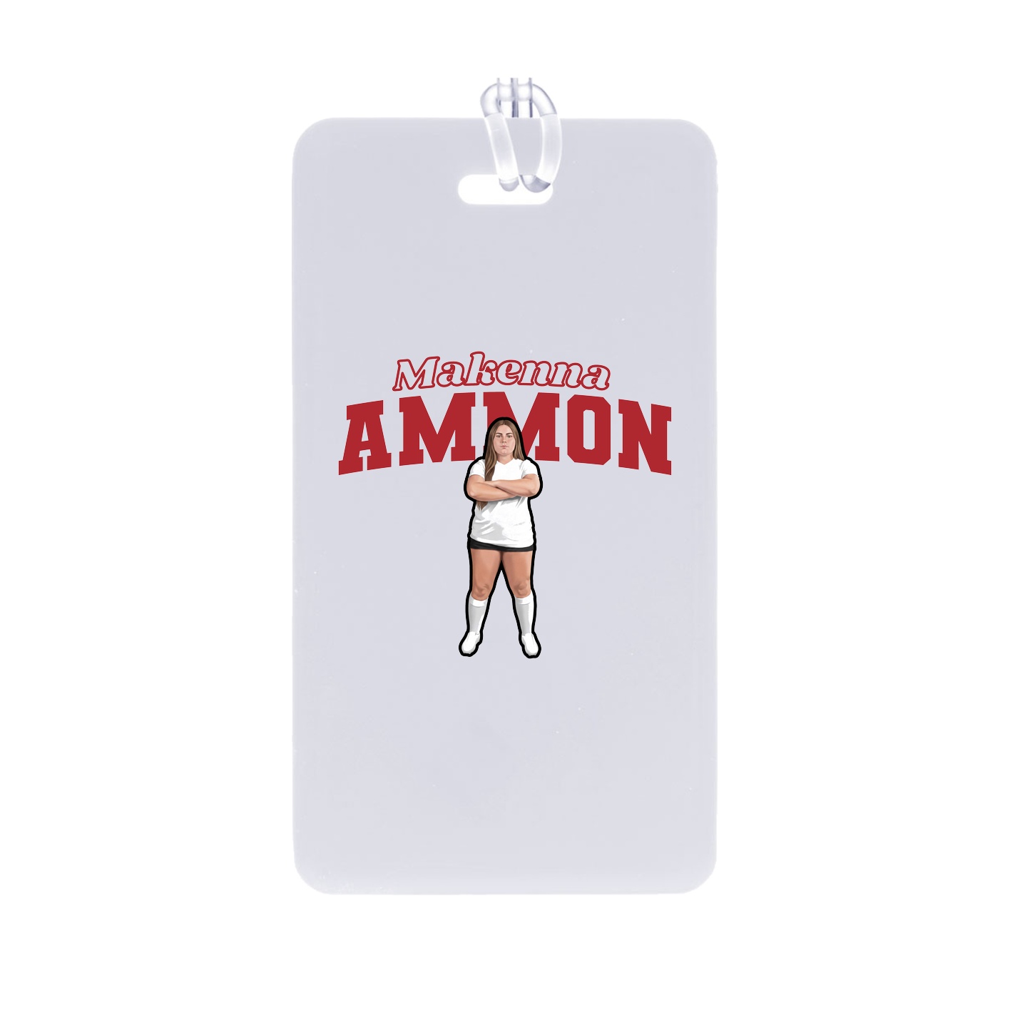 Bag Tag — Name Arch in Classic