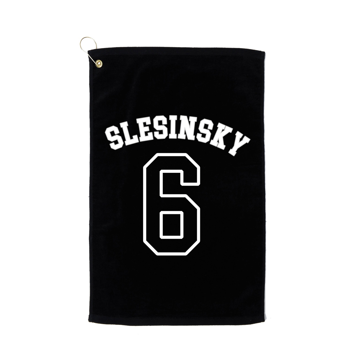 Golf Towel — Shirsey Arch in Black