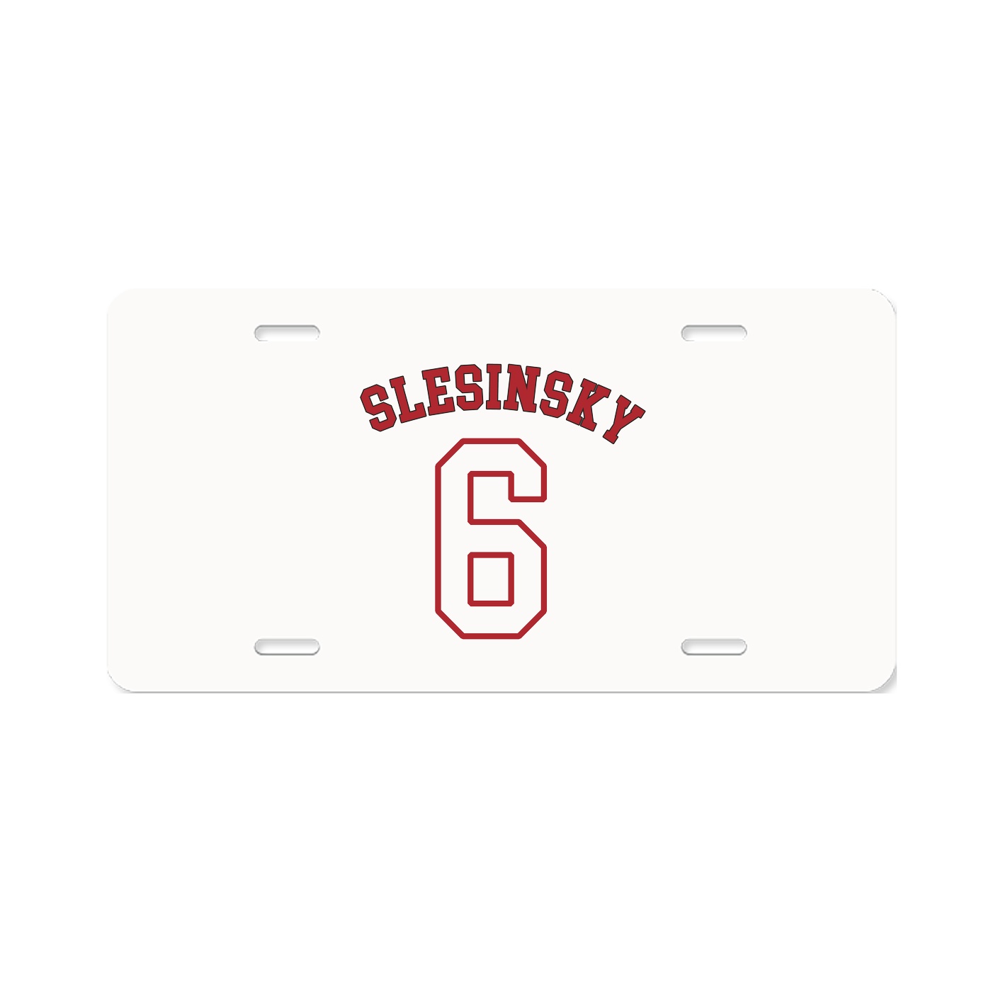 License Plate — Shirsey Arch in Classic