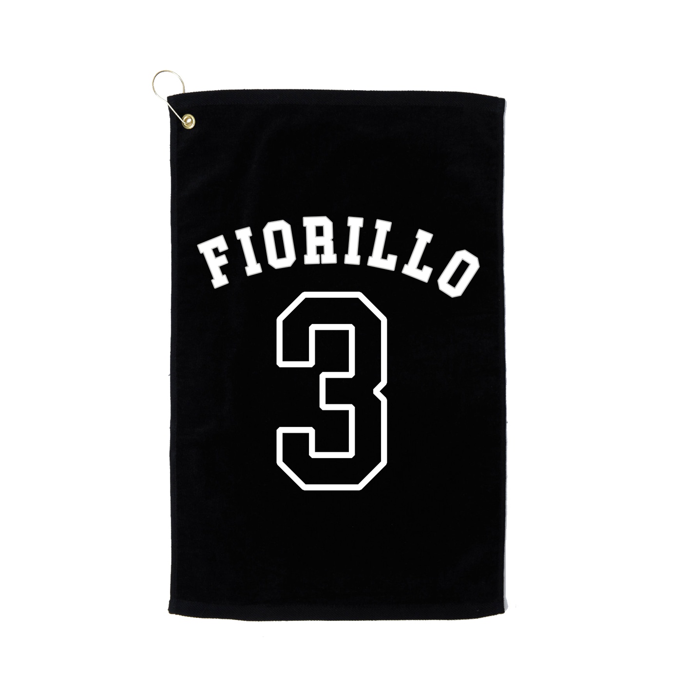 Golf Towel — Shirsey Arch in Black