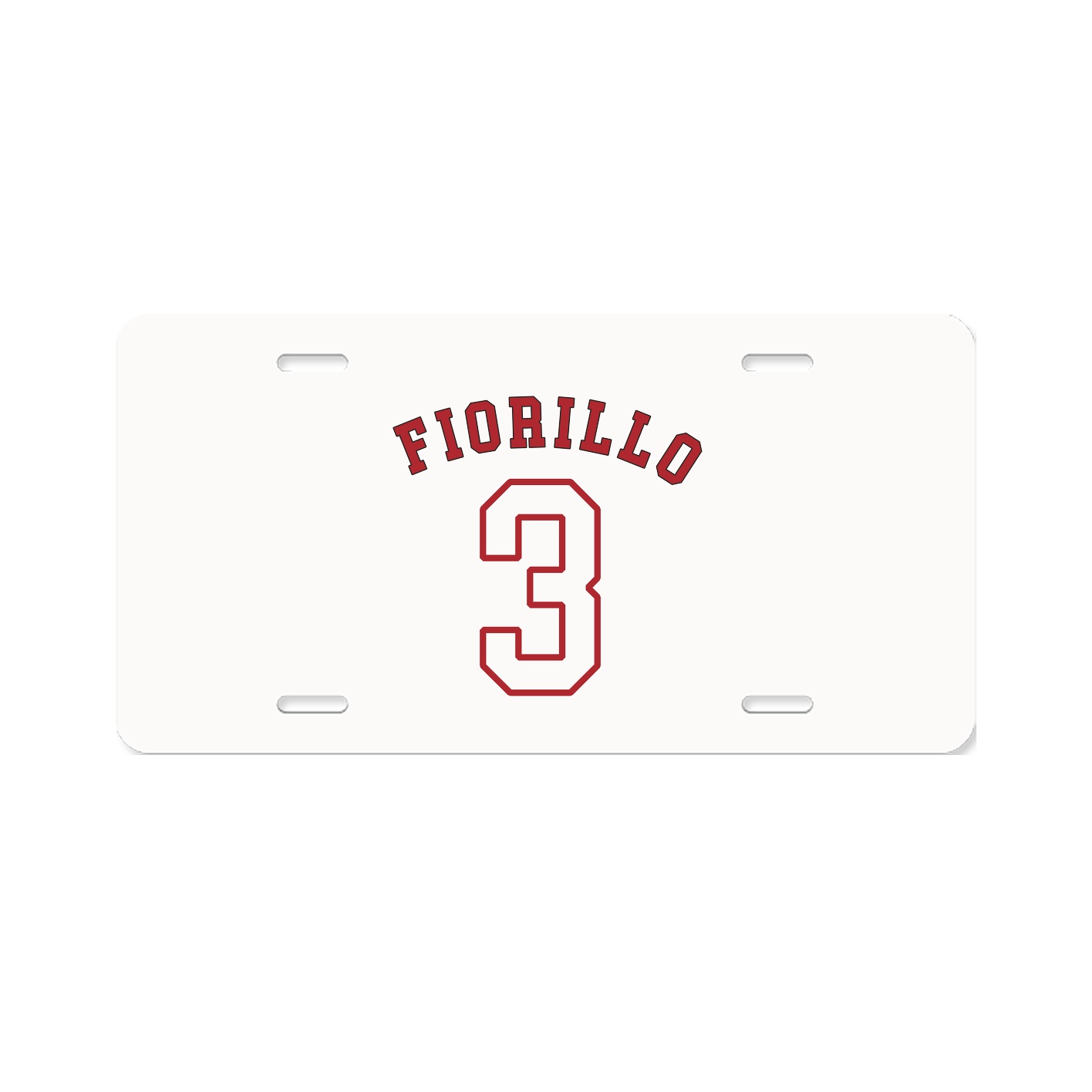 License Plate — Shirsey Arch in Classic