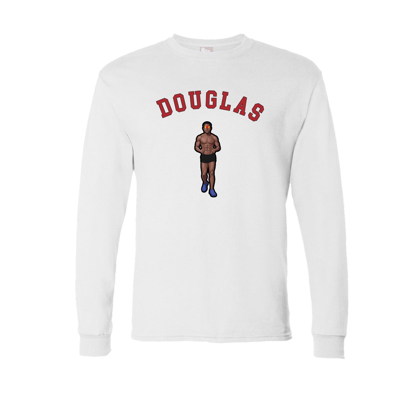Long Sleeve Tee — Shirsey Arch in White