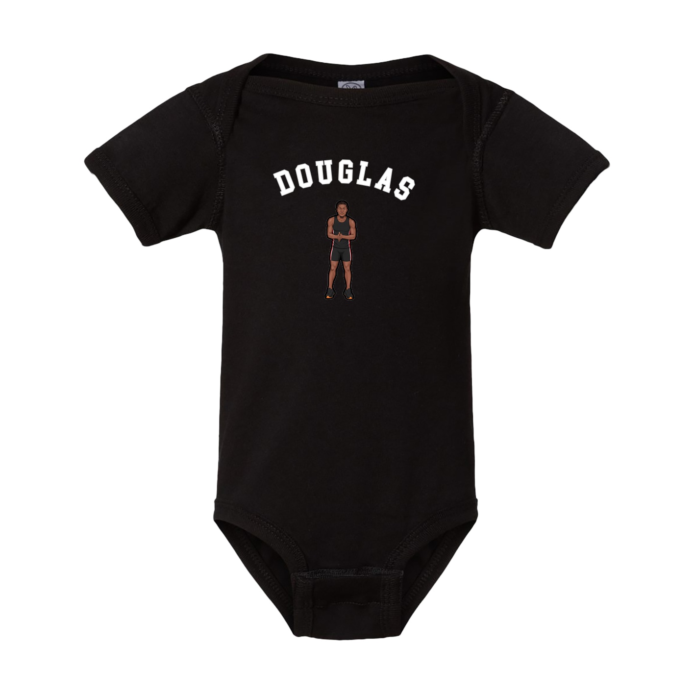 Baby Onesie — Shirsey Arch in Black