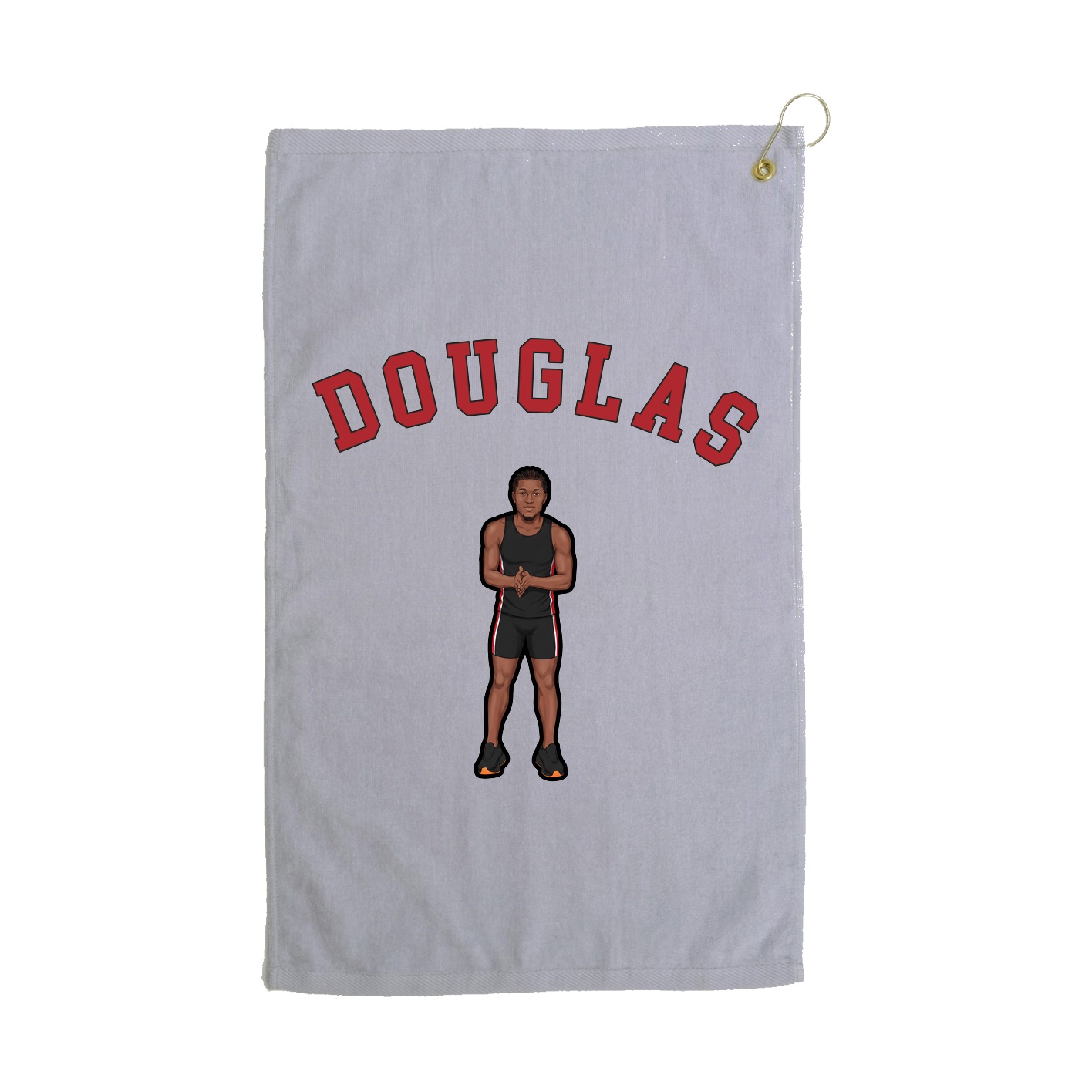 Golf Towel — Shirsey Arch in Grey
