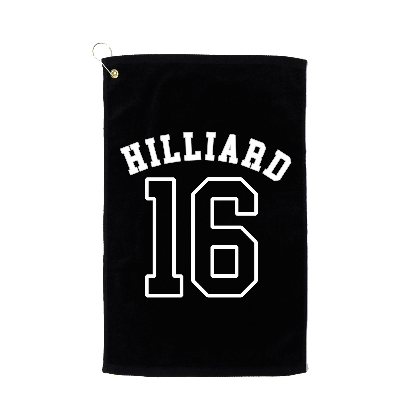 Golf Towel — Shirsey Arch in Black