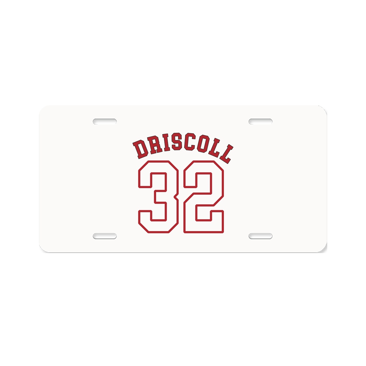 License Plate — Shirsey Arch in Classic
