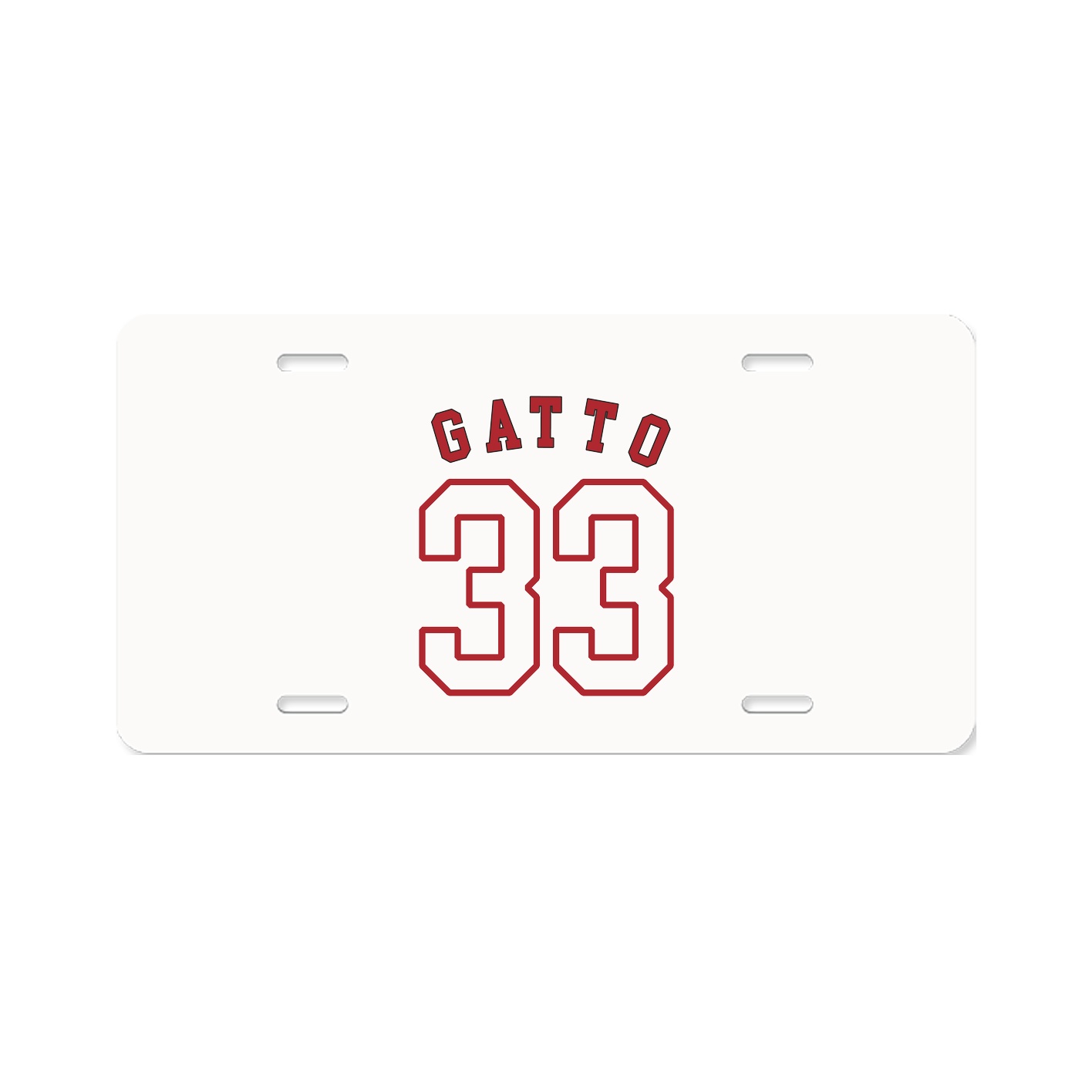License Plate — Shirsey Arch in Classic