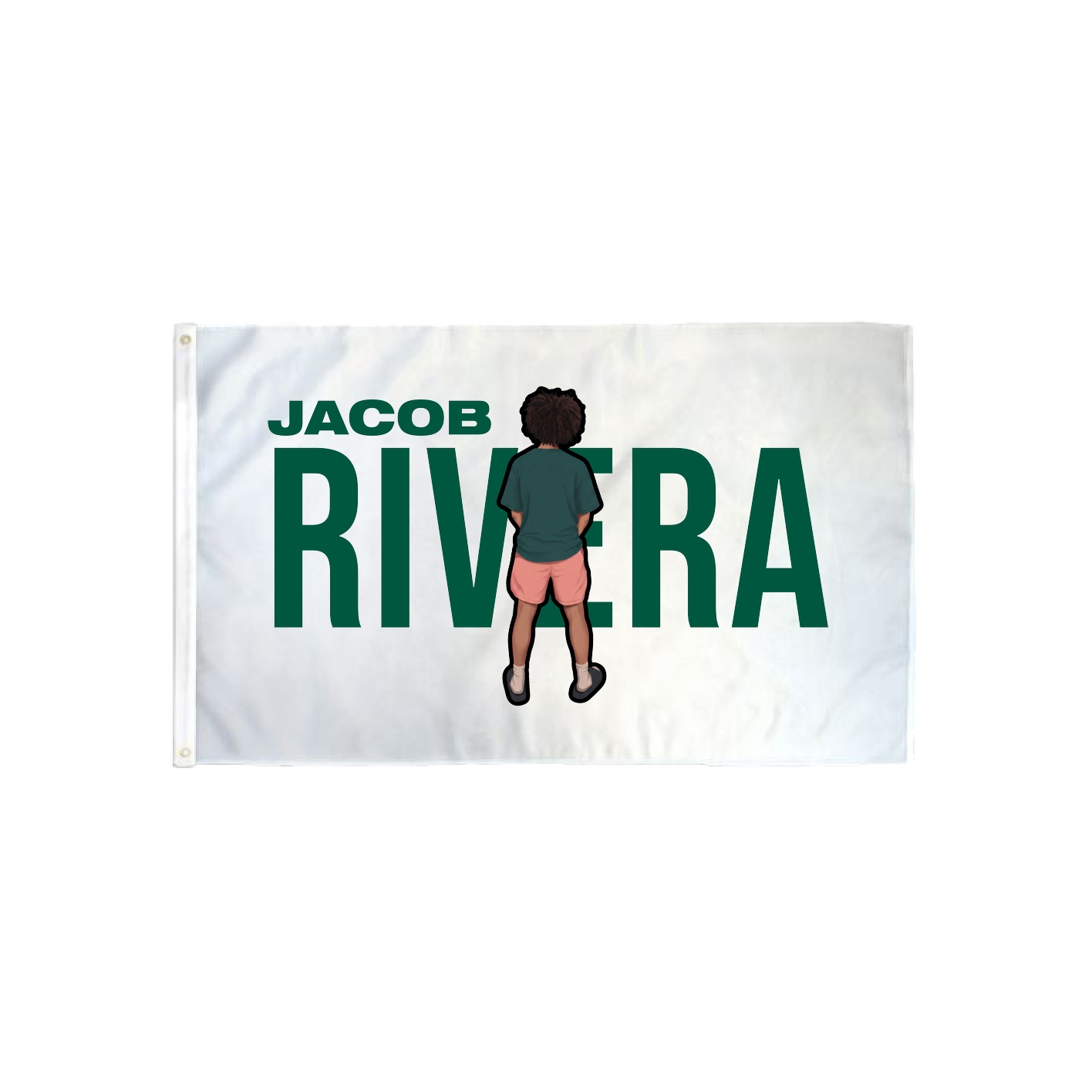 3x5 Flag — Player Name in Classic
