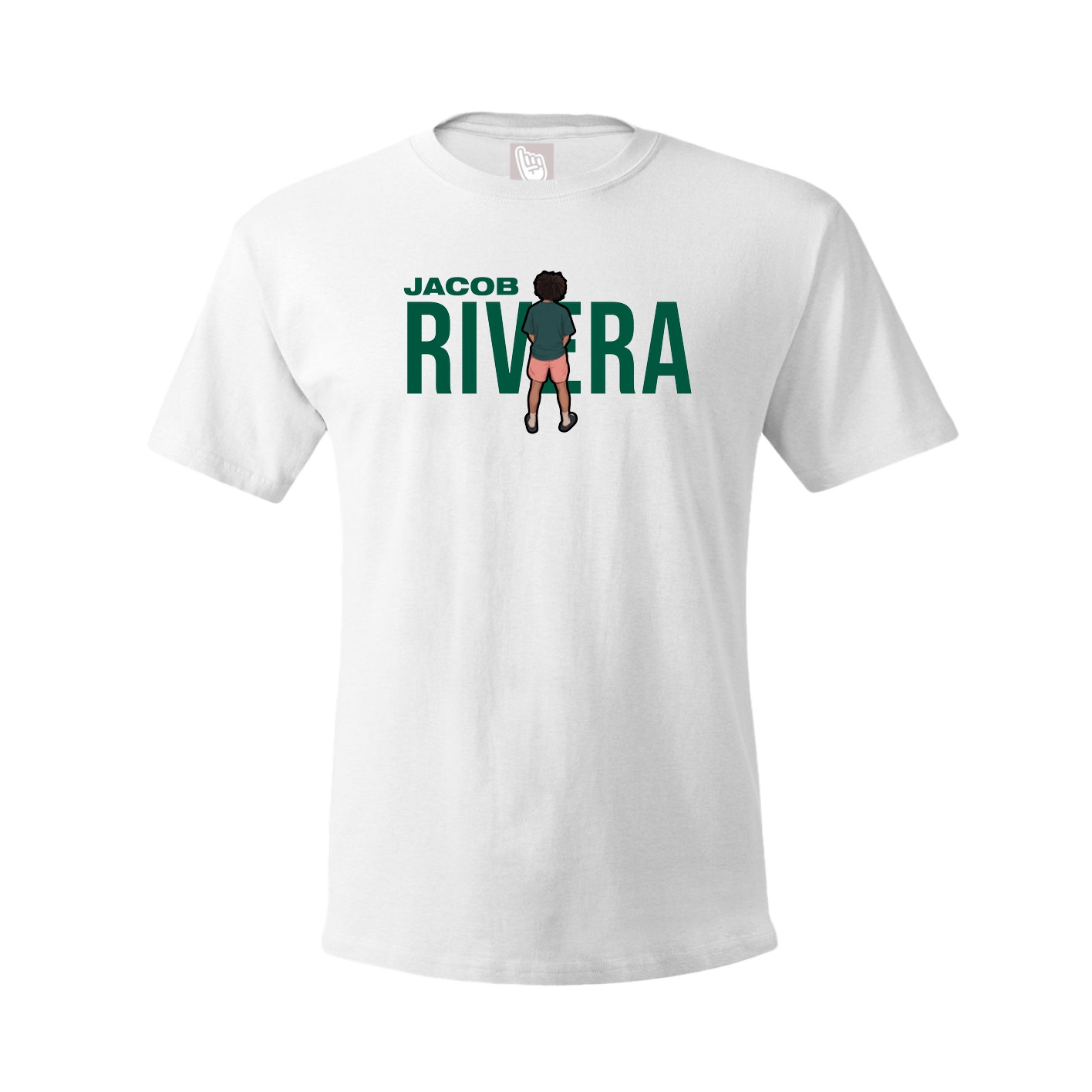 Tee — Player Name in White