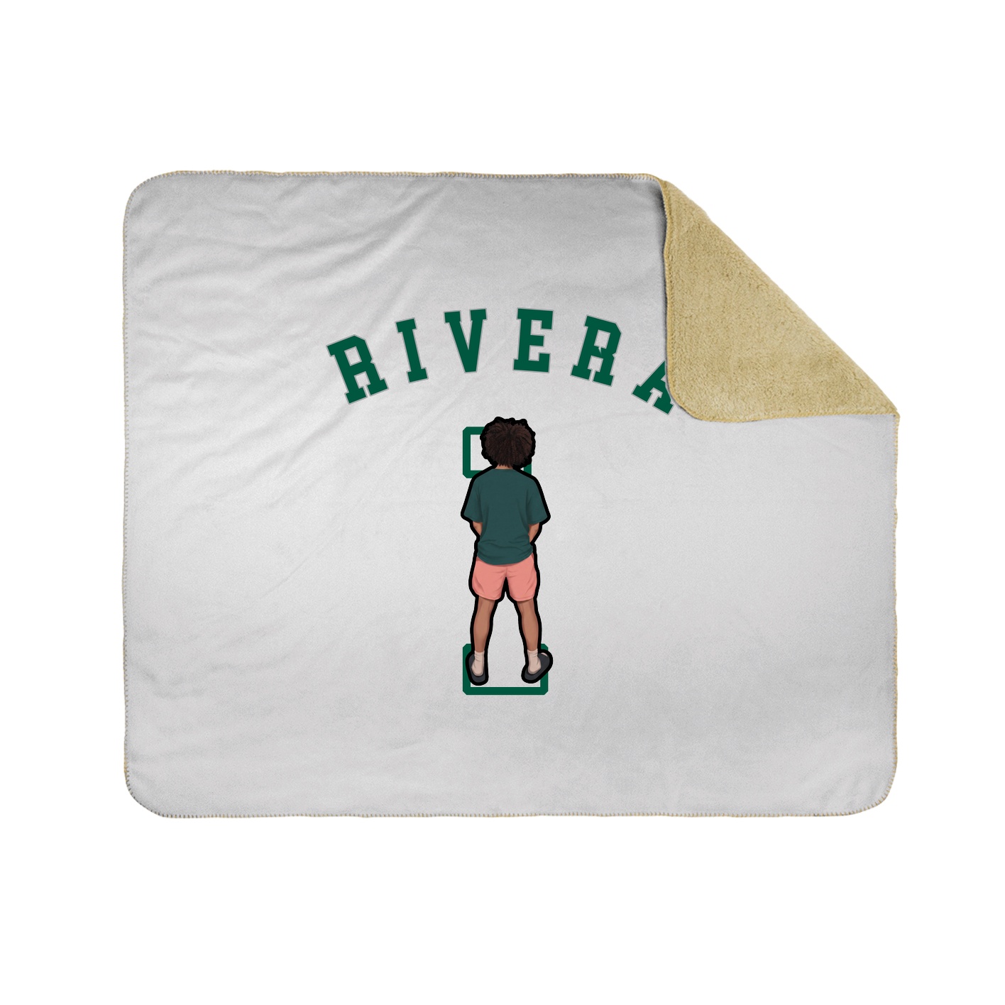 Throw Blanket — Shirsey Arch in White