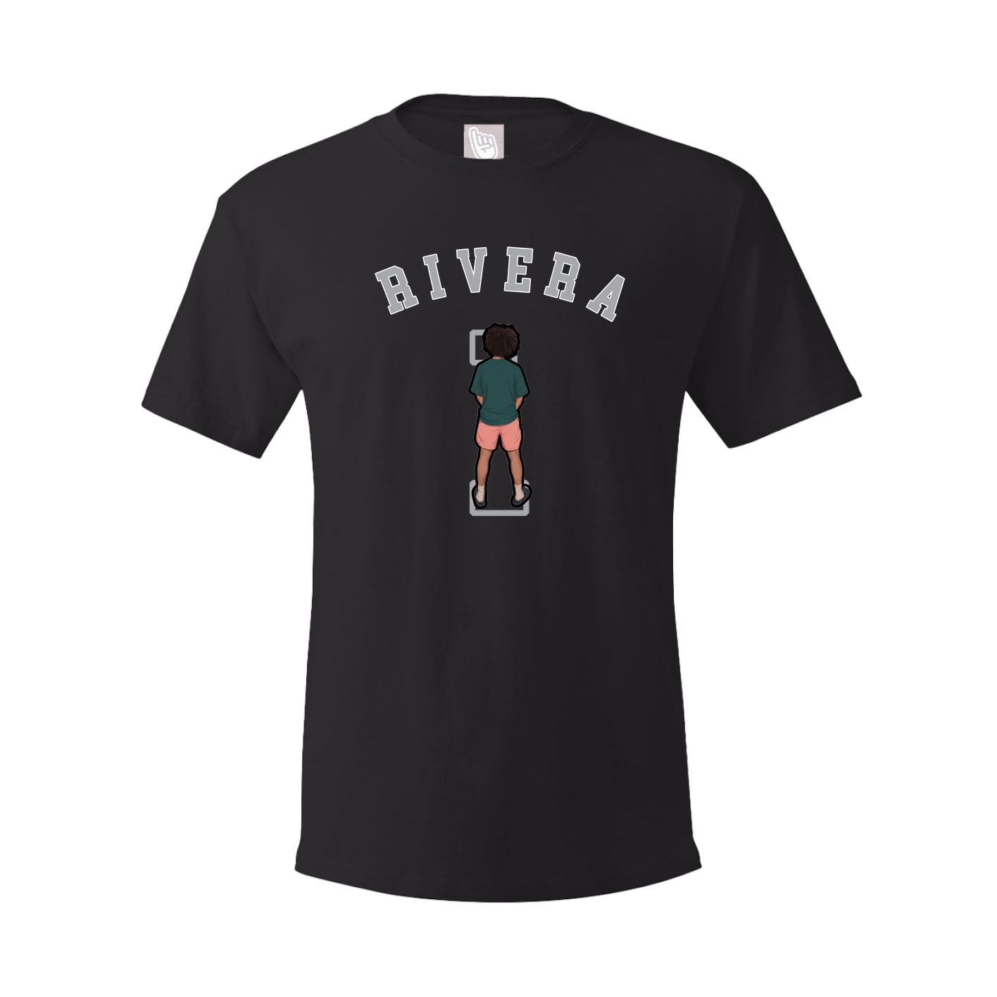 Youth Tee — Shirsey Arch in Black