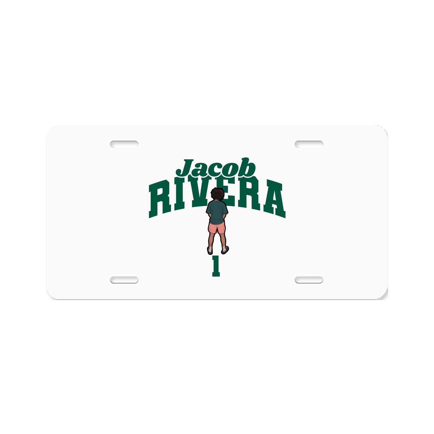 License Plate — Signature Arch in Classic