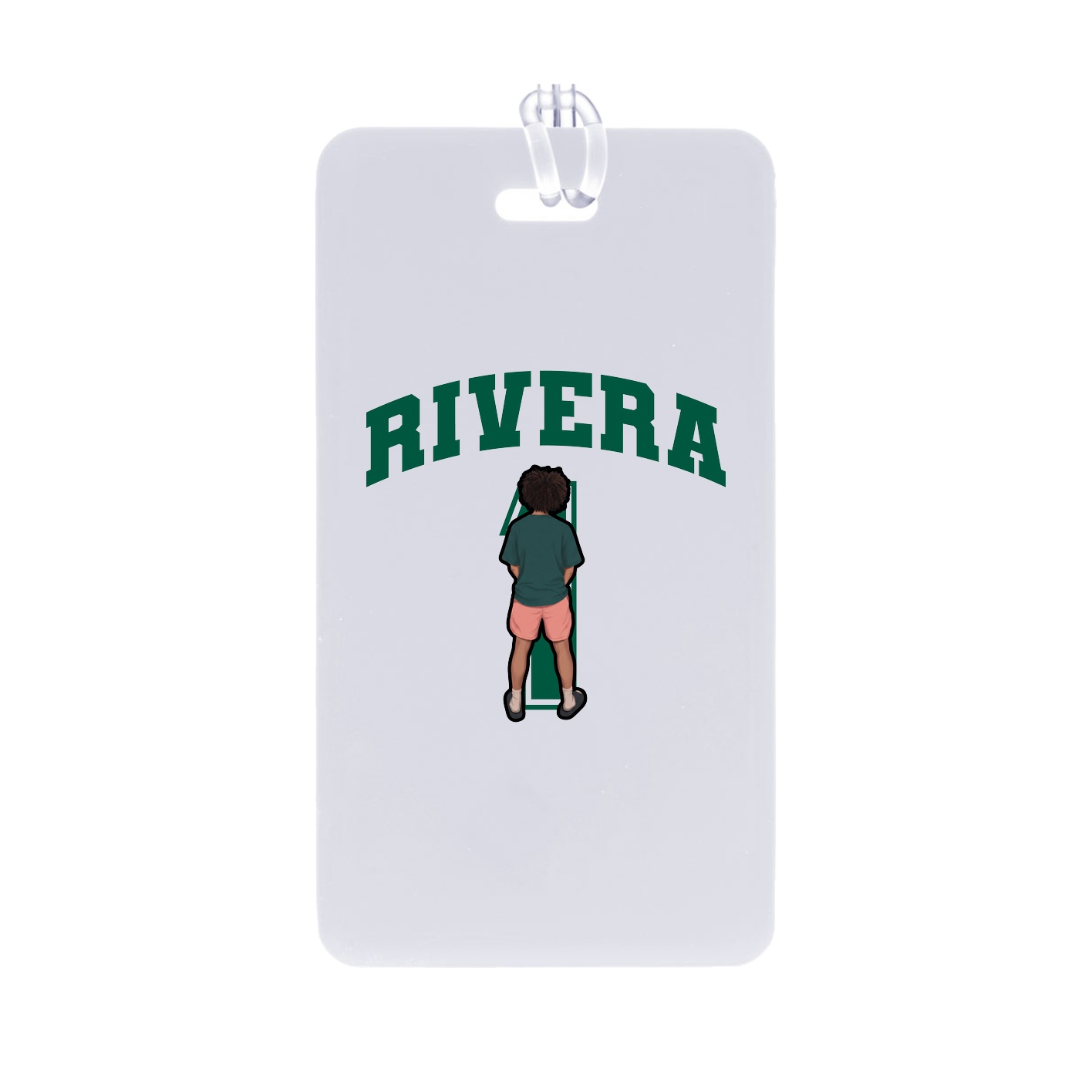 Bag Tag — Number in Classic