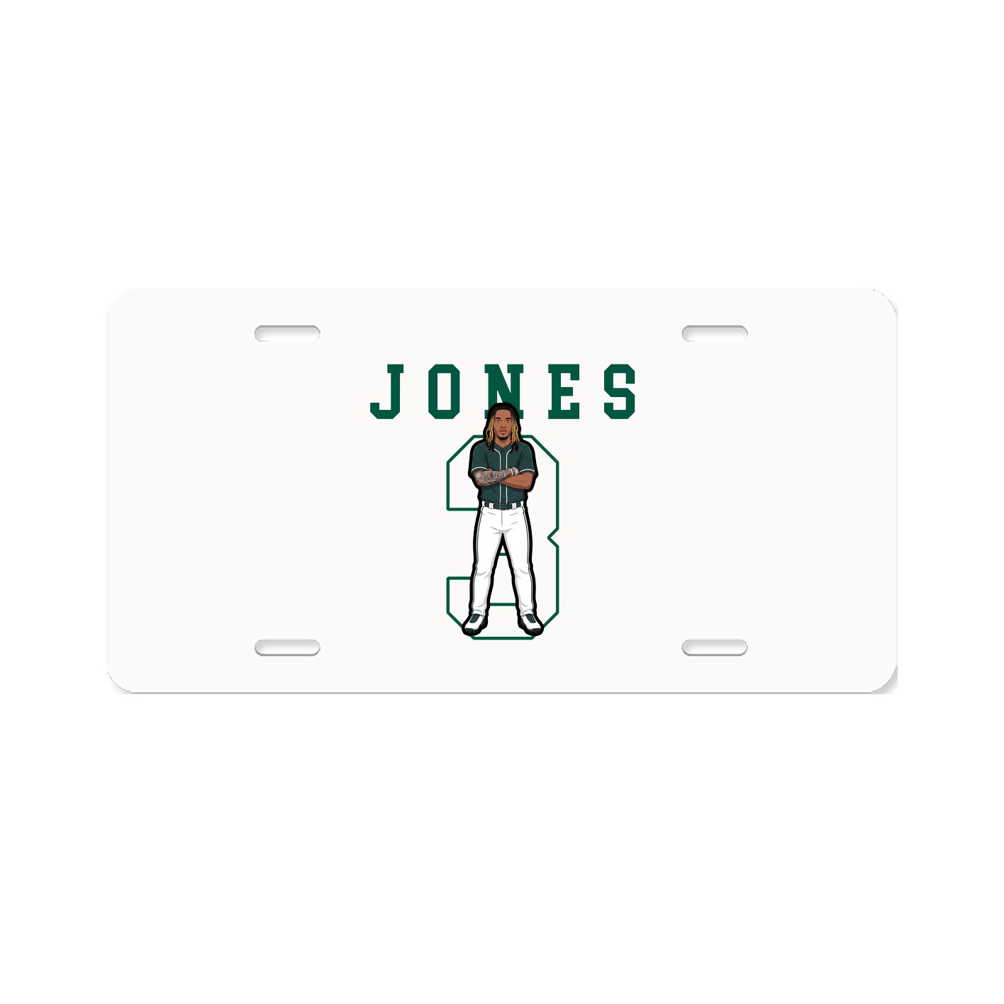 License Plate — Shirsey in Classic
