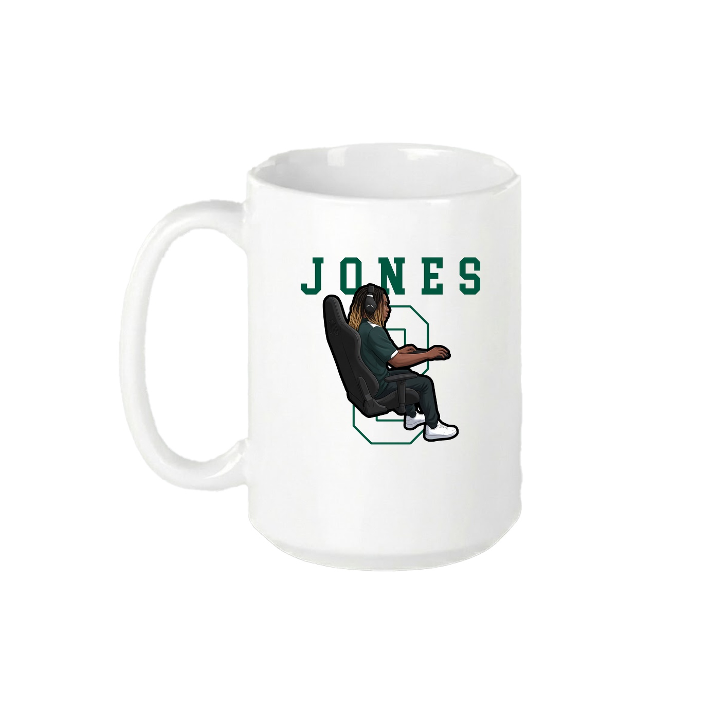 15oz Coffee Mug — Shirsey in White