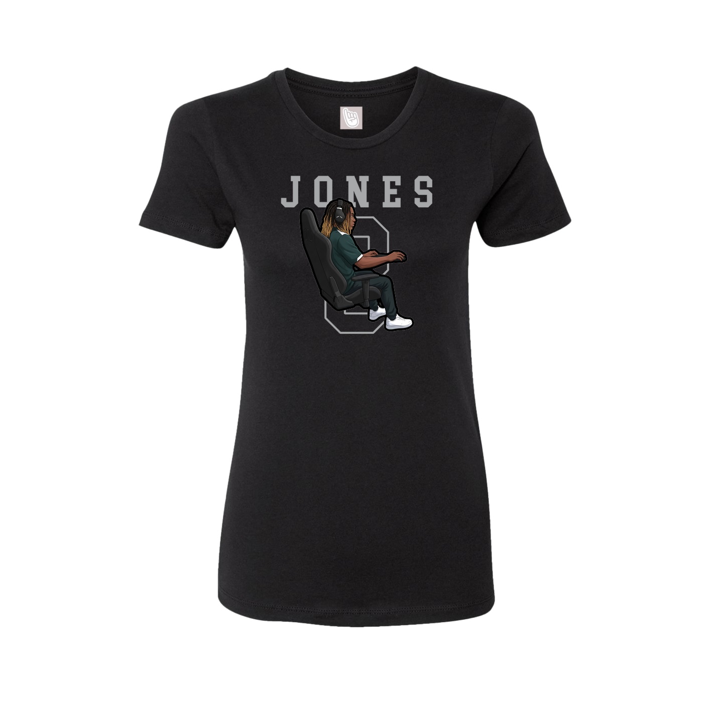 Fitted Women's Tee — Shirsey in Black