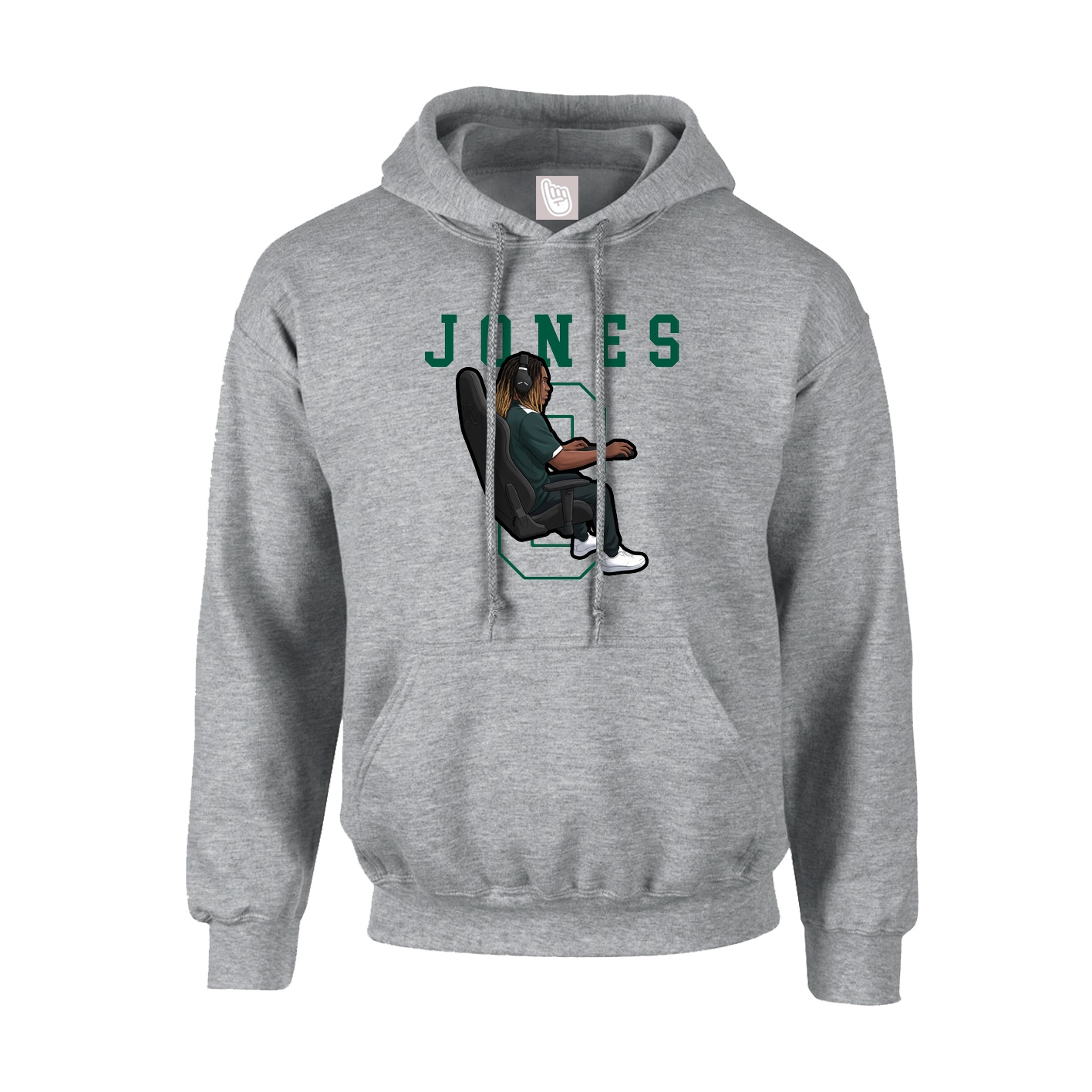 Hoodie — Shirsey in Grey