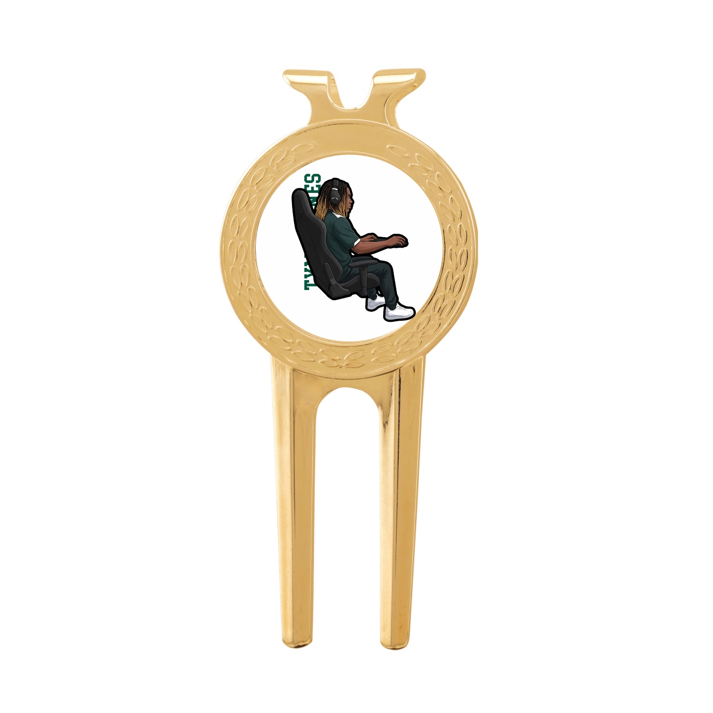 Divot Tool with Ball Marker — Name Vertical in Classic