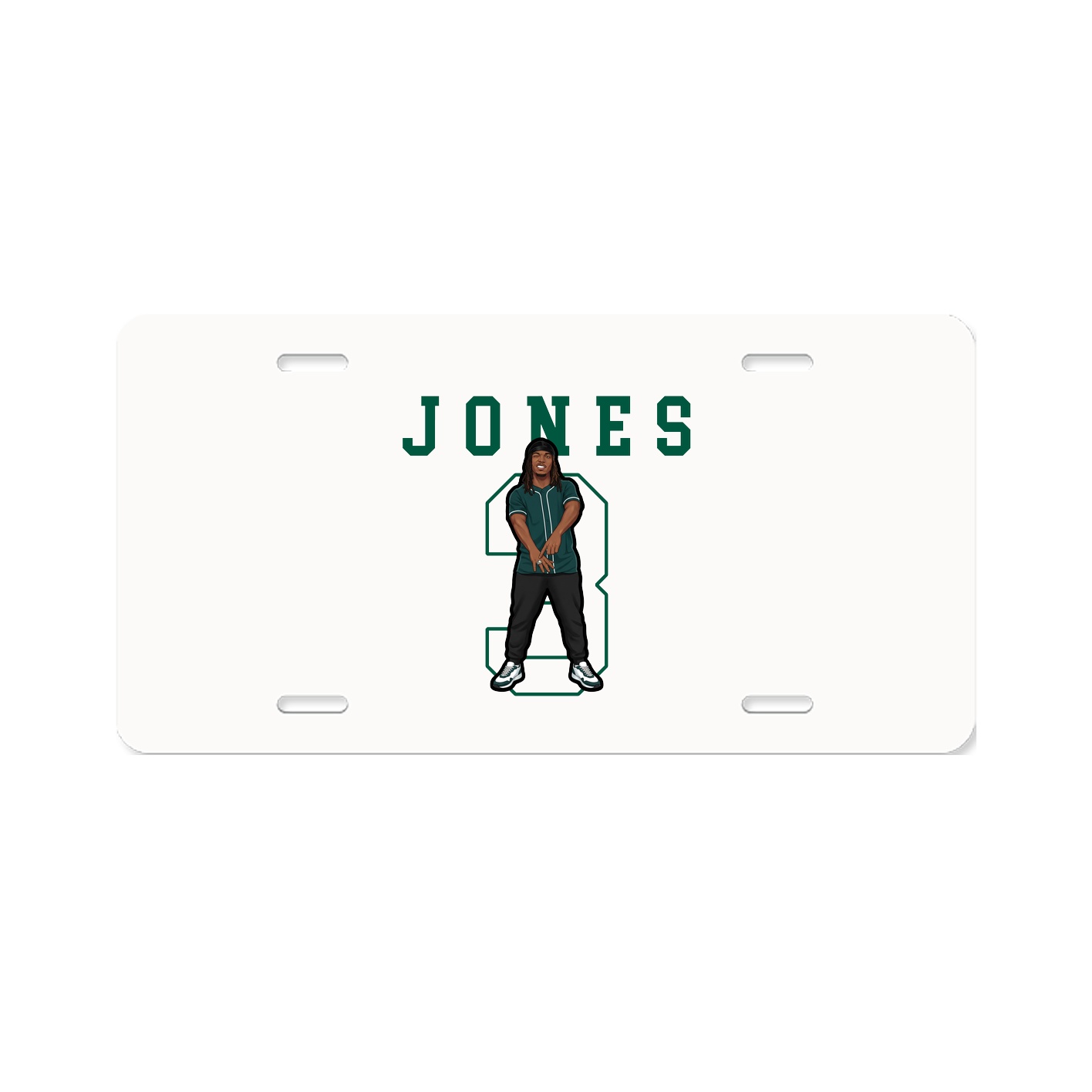 License Plate — Shirsey in Classic