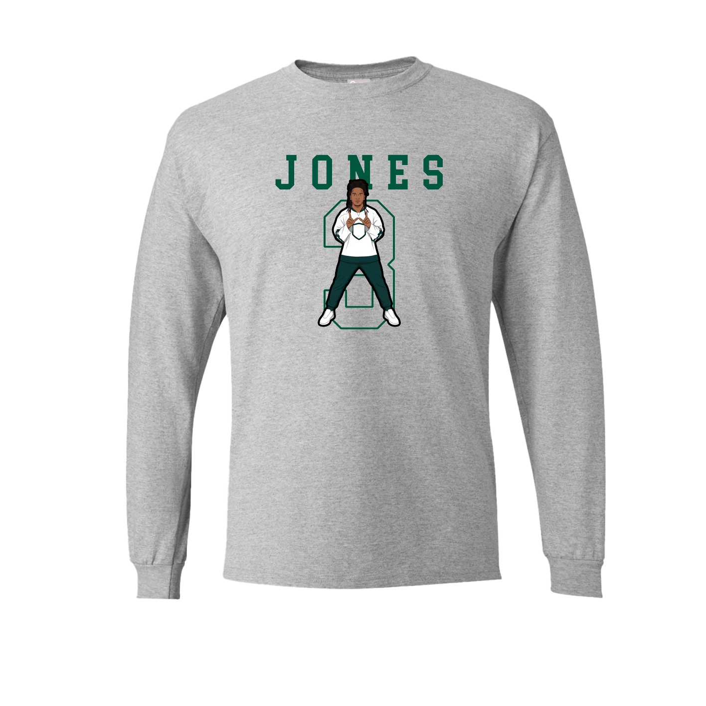 Long Sleeve Tee — Shirsey in Grey