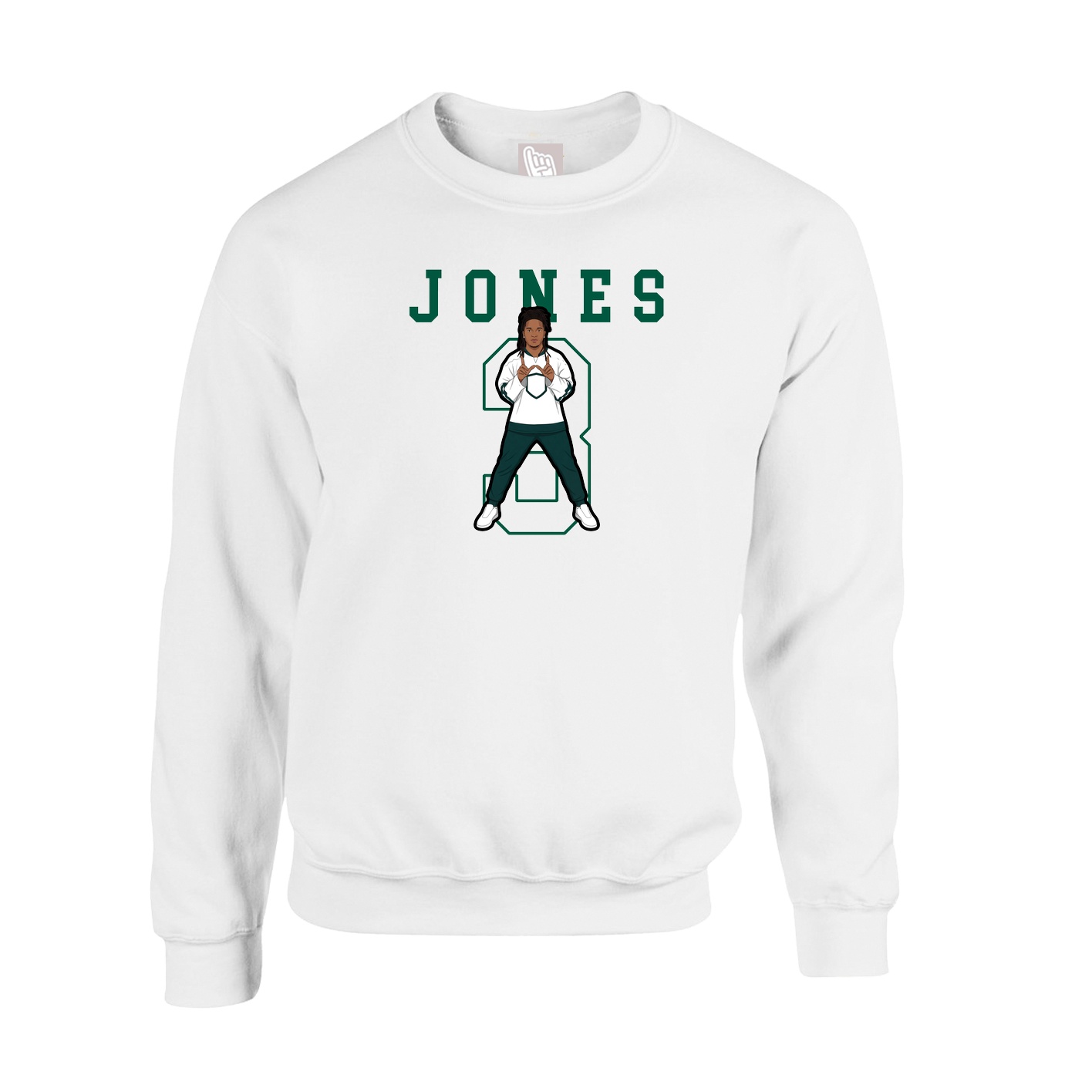 Fleece Crew — Shirsey in White