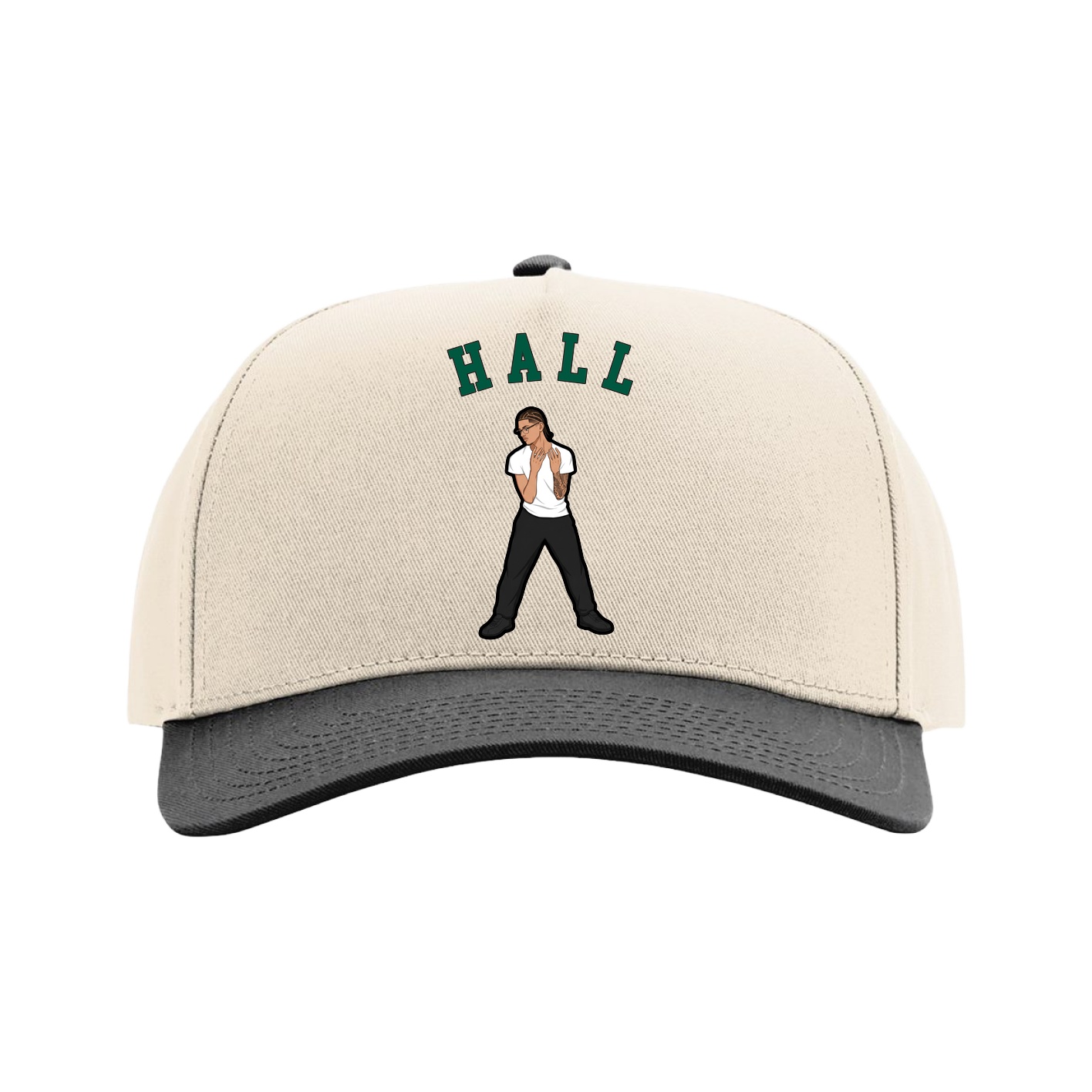 Full Fabric Five-Panel Champ Cap