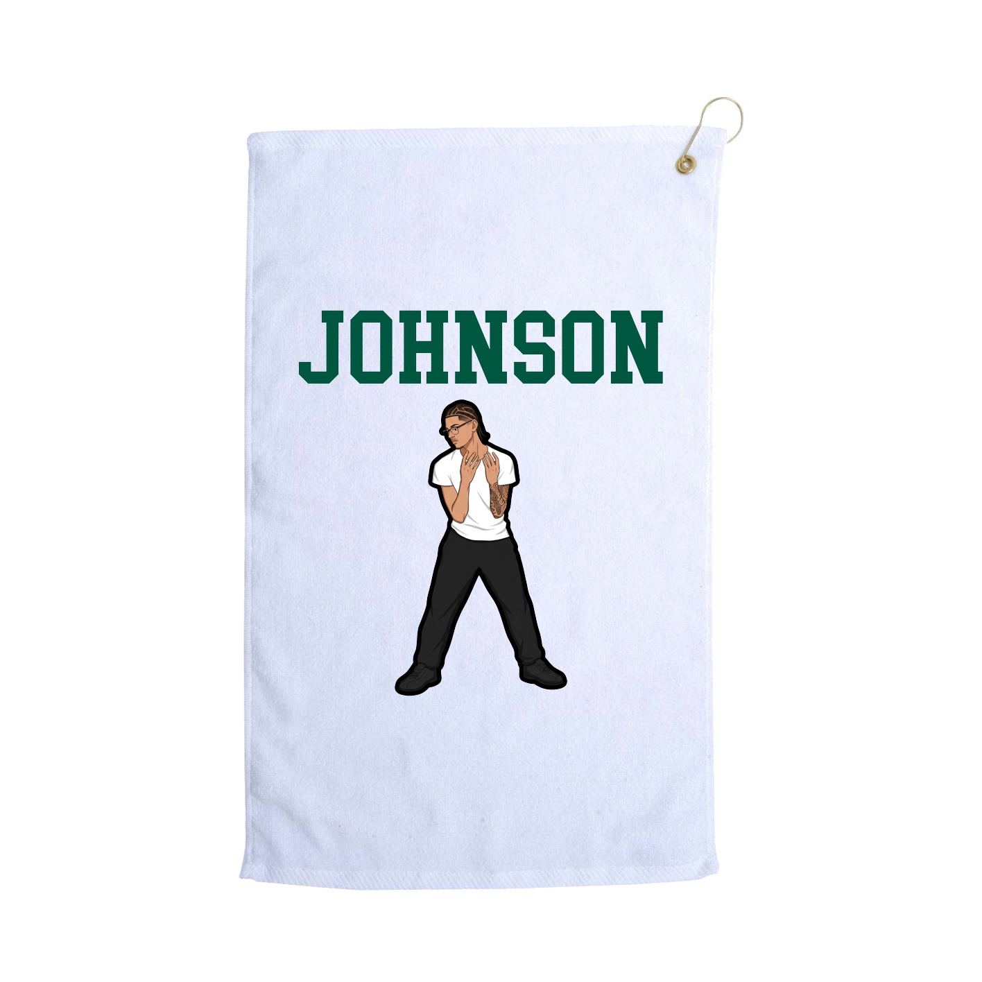 Golf Towel — Shirsey in White